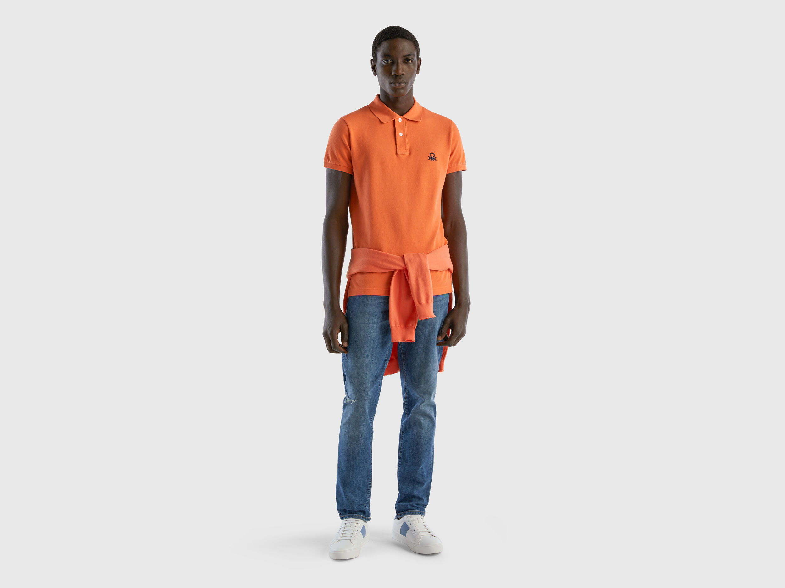 Orange outlet polo pants