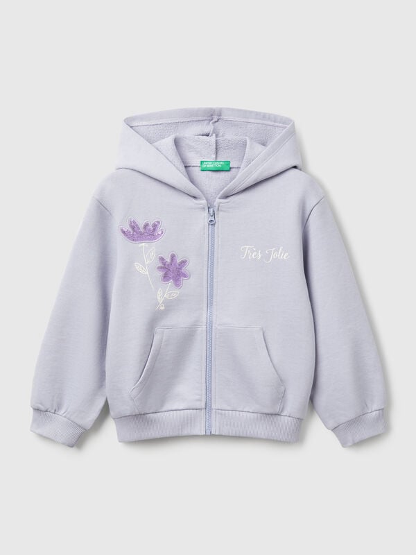 Hoodie with sequins Junior Girl