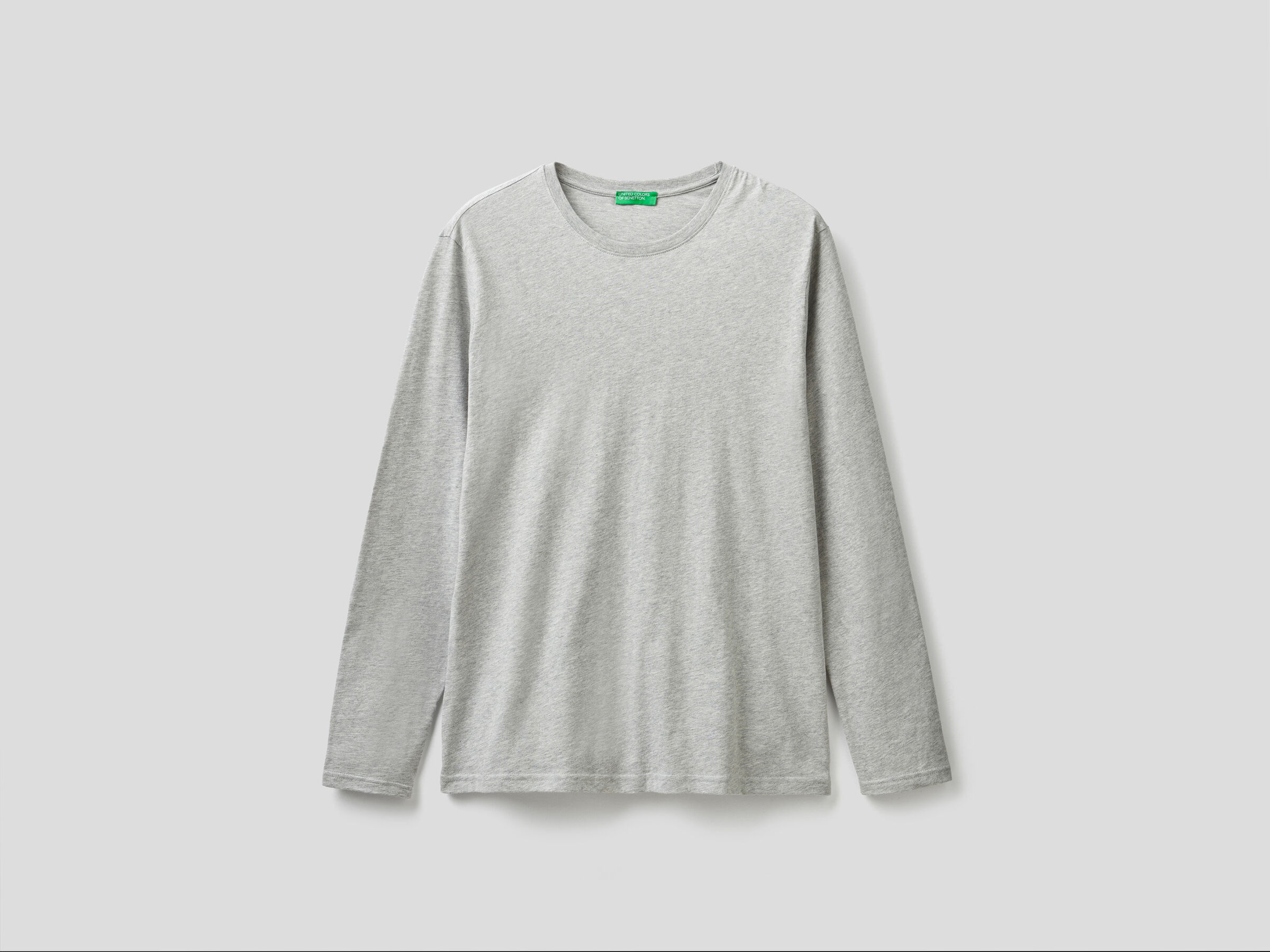 Long sleeve pure cotton t-shirt image number 4