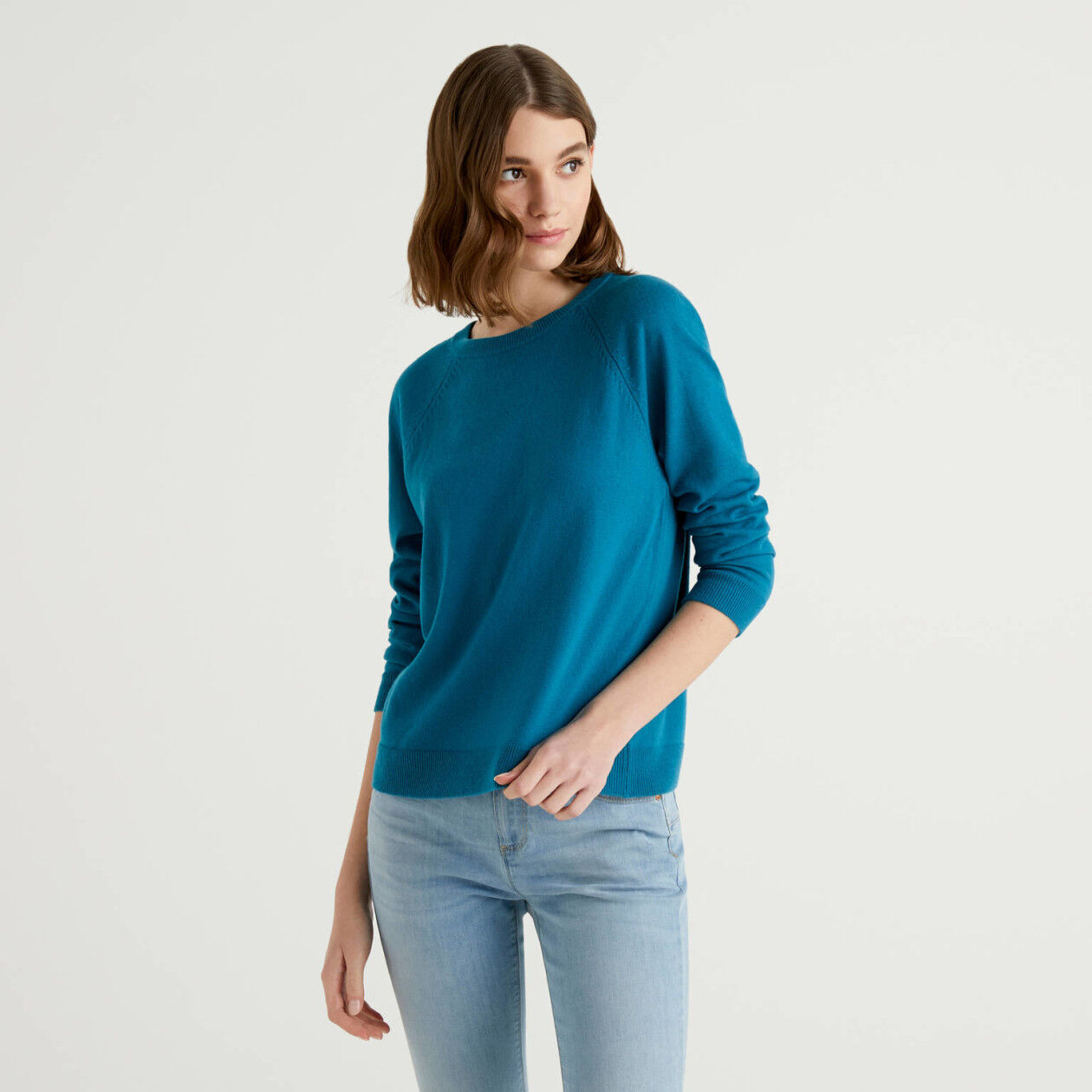 Teal sweater clearance
