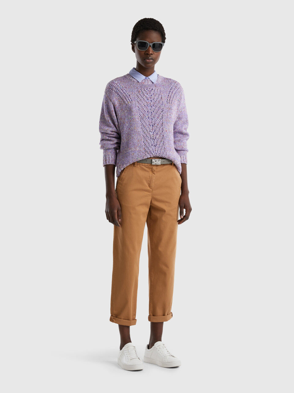 Lavender chinos sales