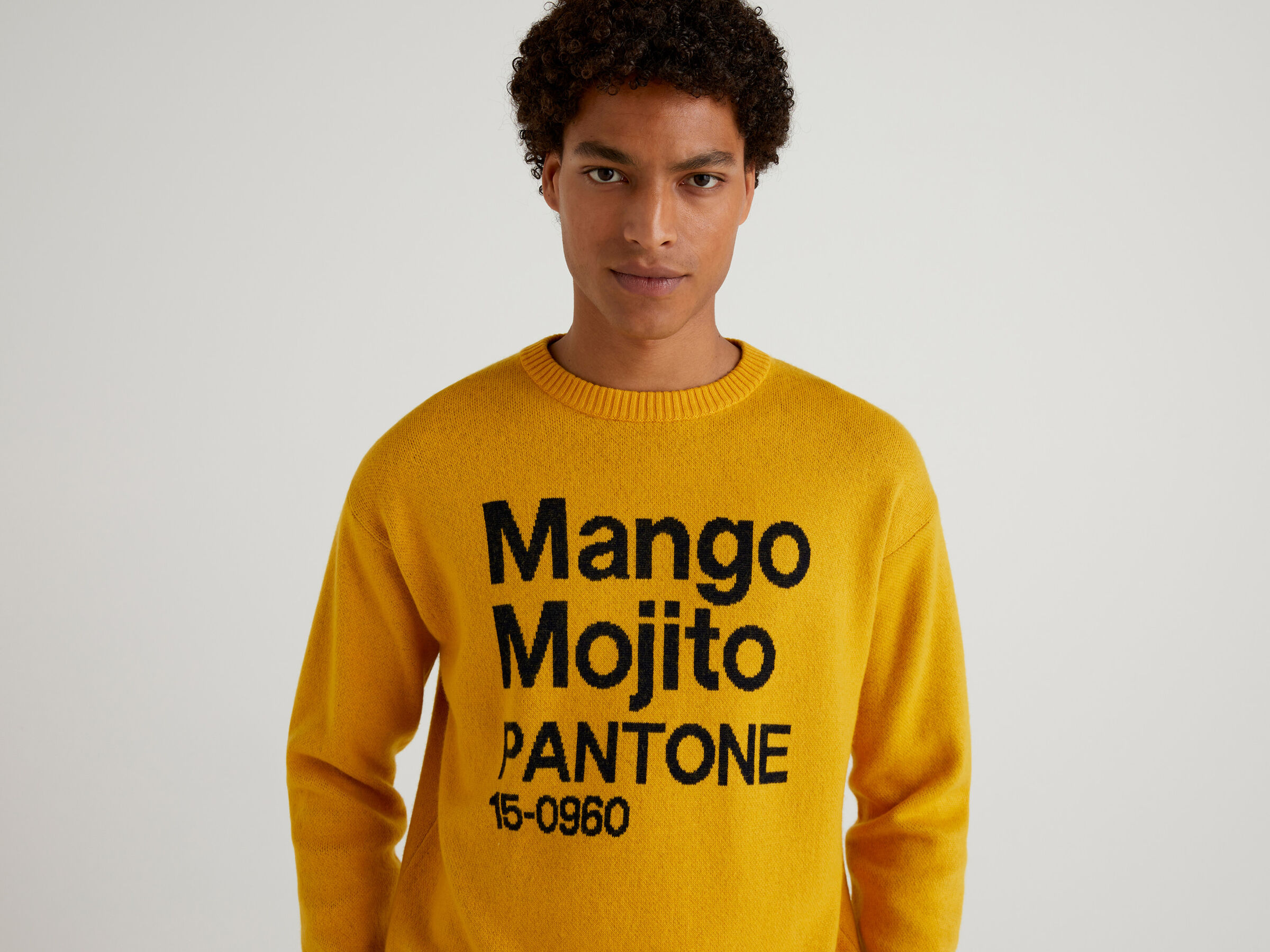 BenettonxPantone™ inlaid sweater image number 4