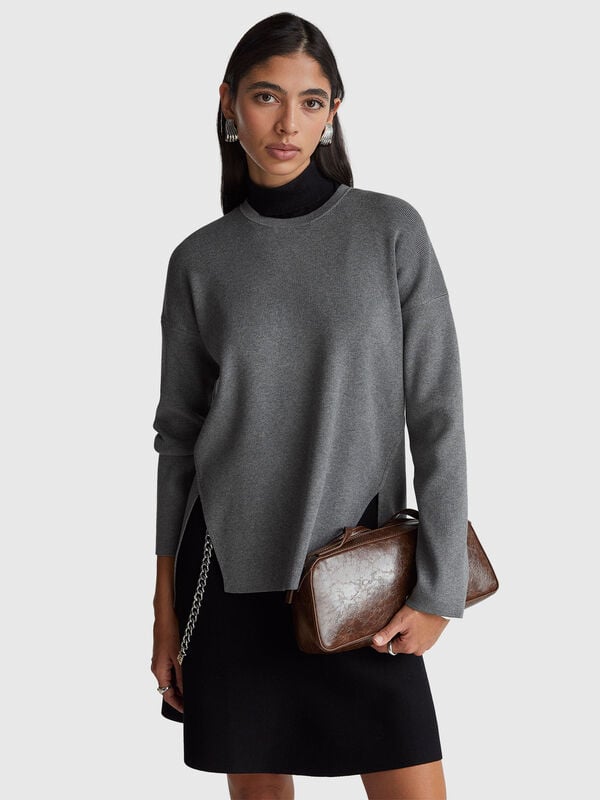 Sweater with slits Women