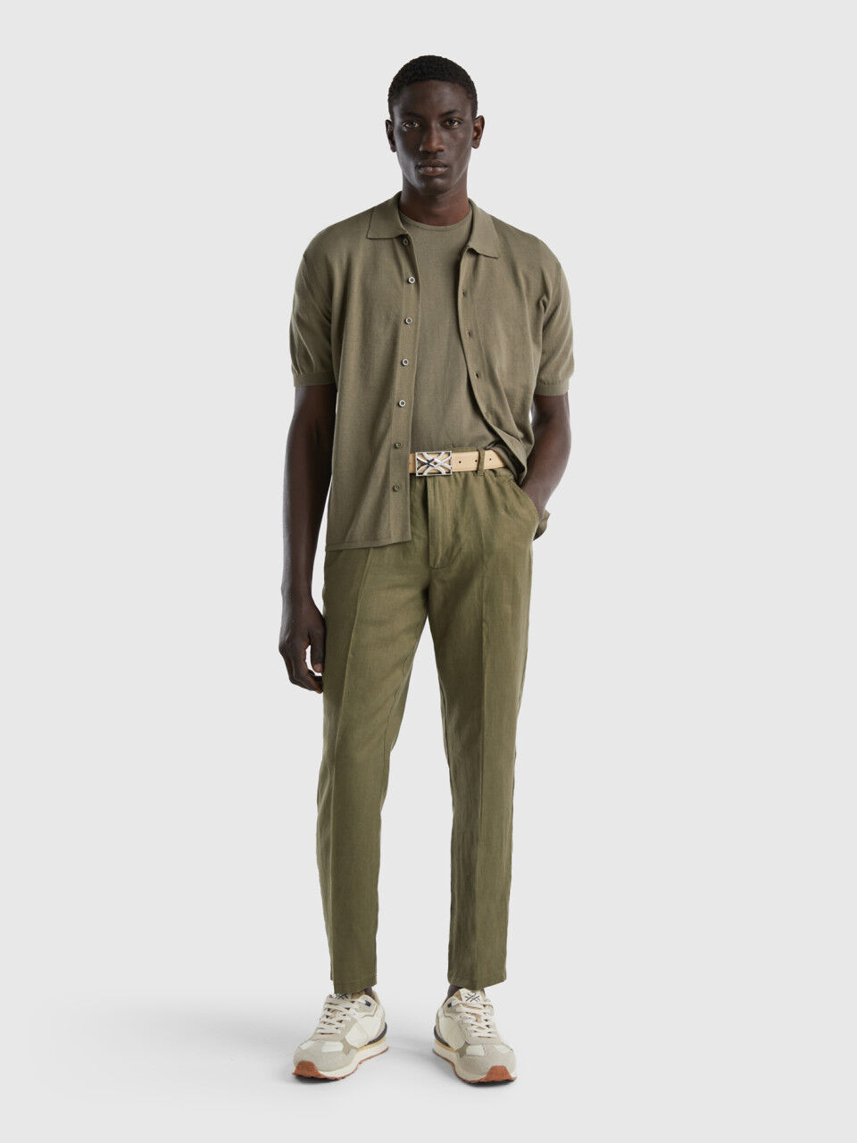 Linen Collection Men s Apparel 2024 Benetton