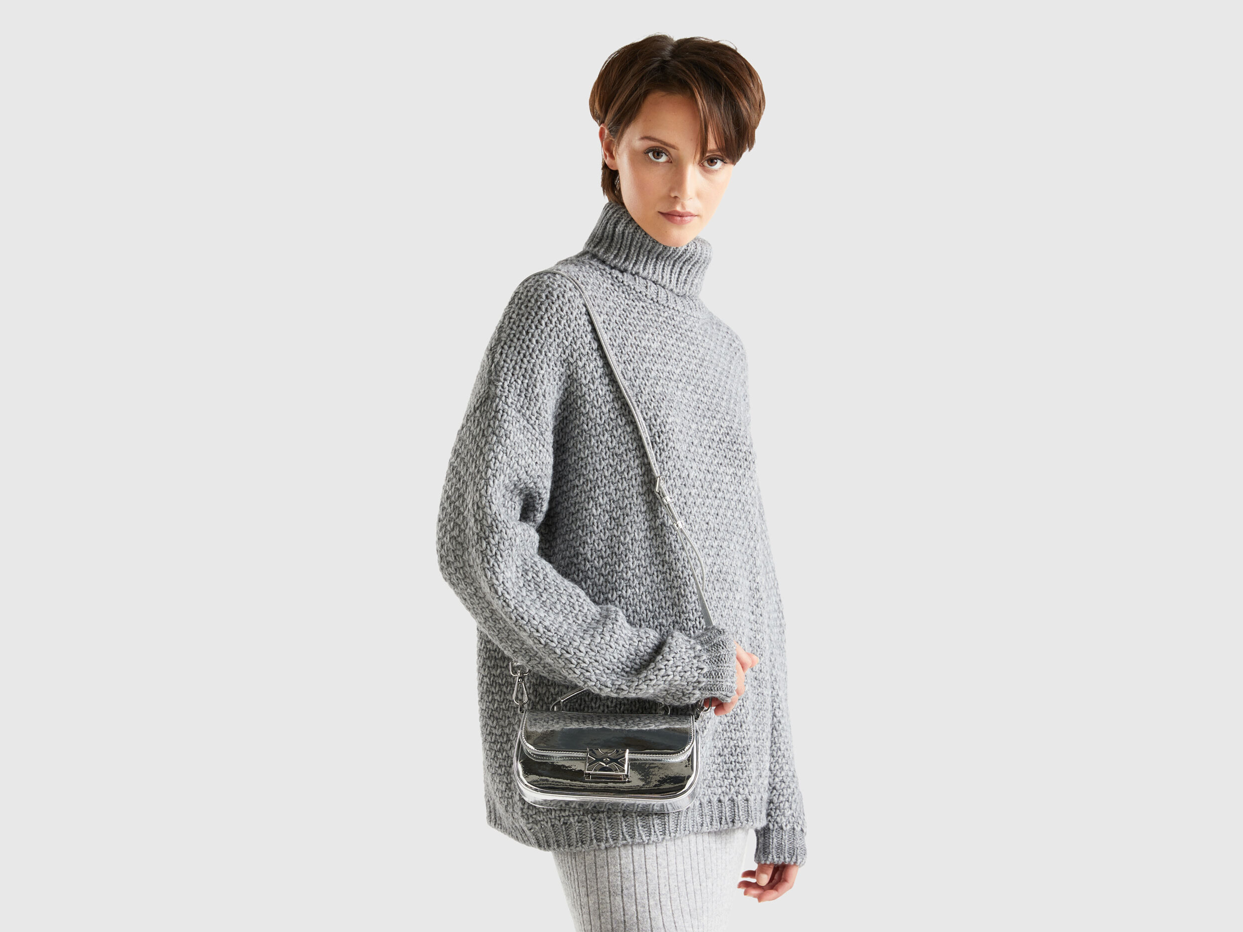 Mini hot sale bag silver