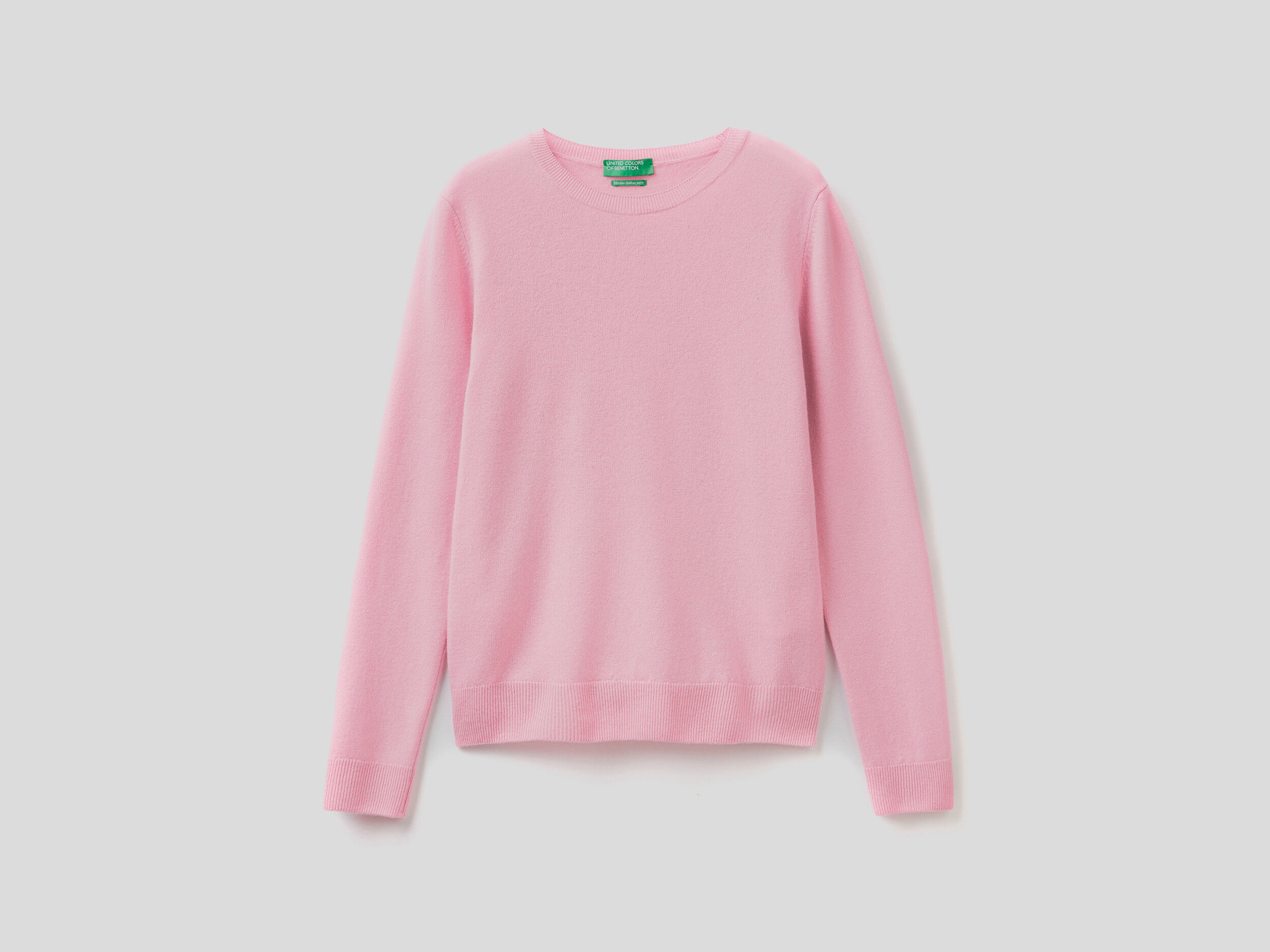 Pink wool sales sweater