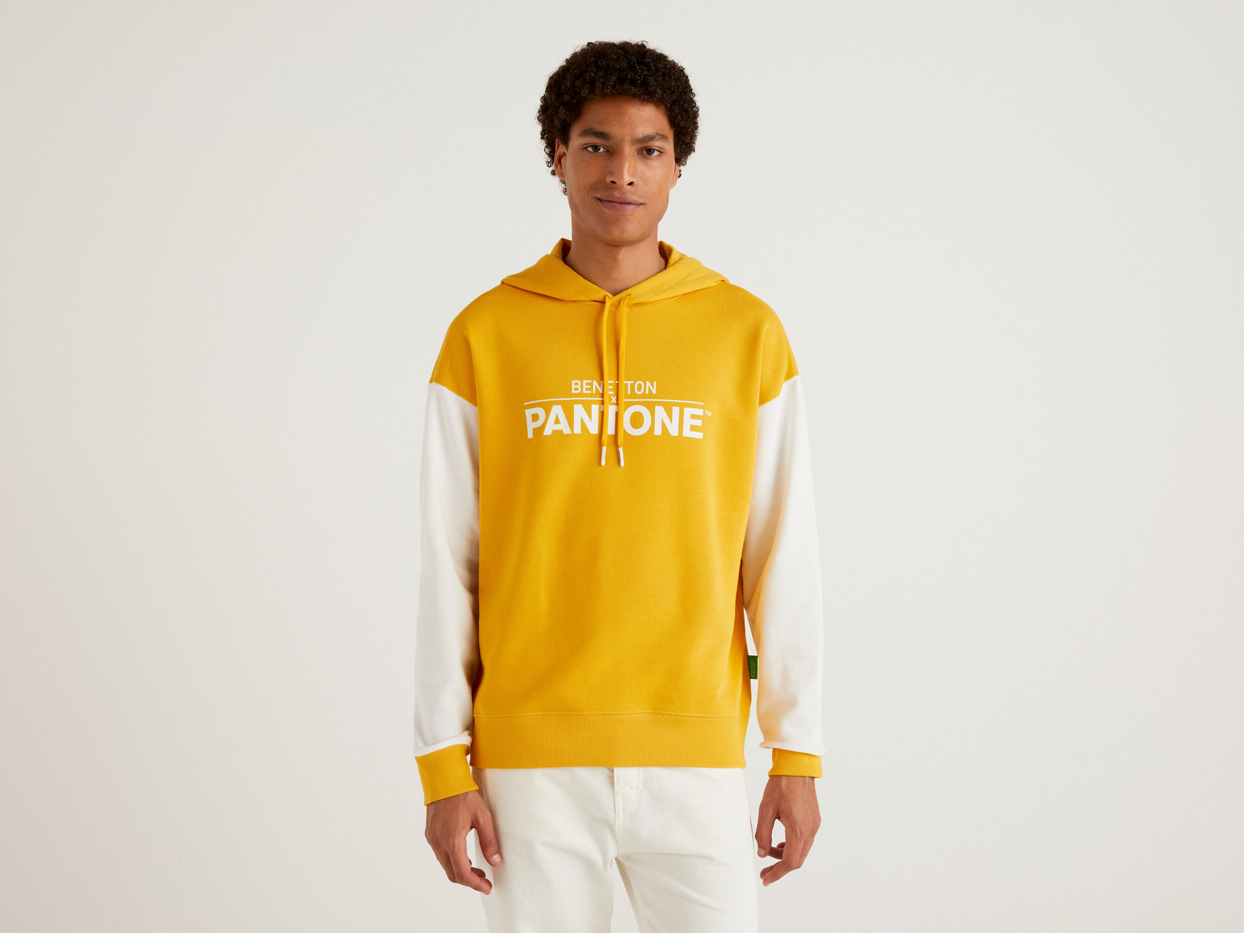 Yellow pullover sweatshirt new arrivals