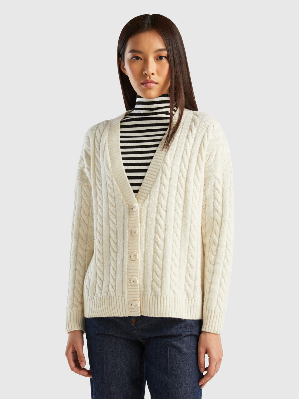Cardigan donna benetton 2025