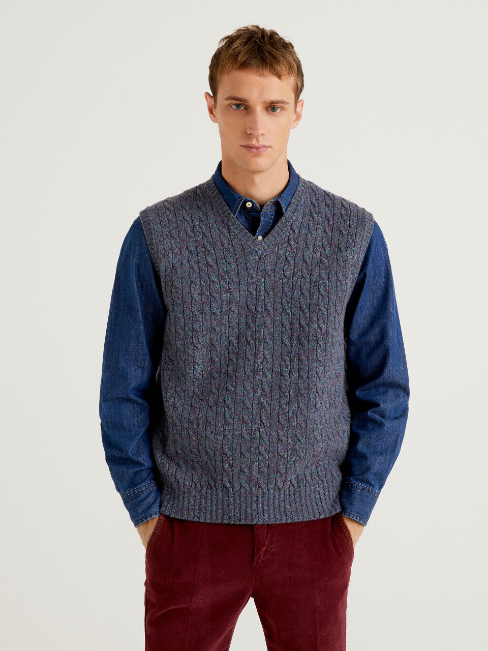 Men's wool outlet sweater vests