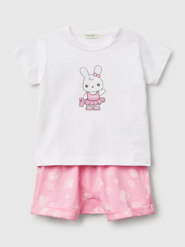 SET T-SHIRT+SHORTS Recién nacidos