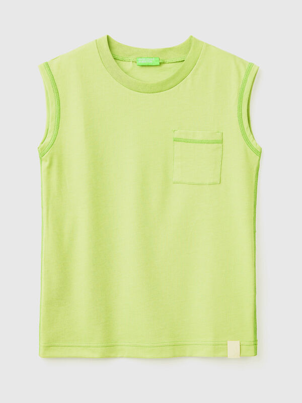 Tank top in recycled fabric Junior Boy