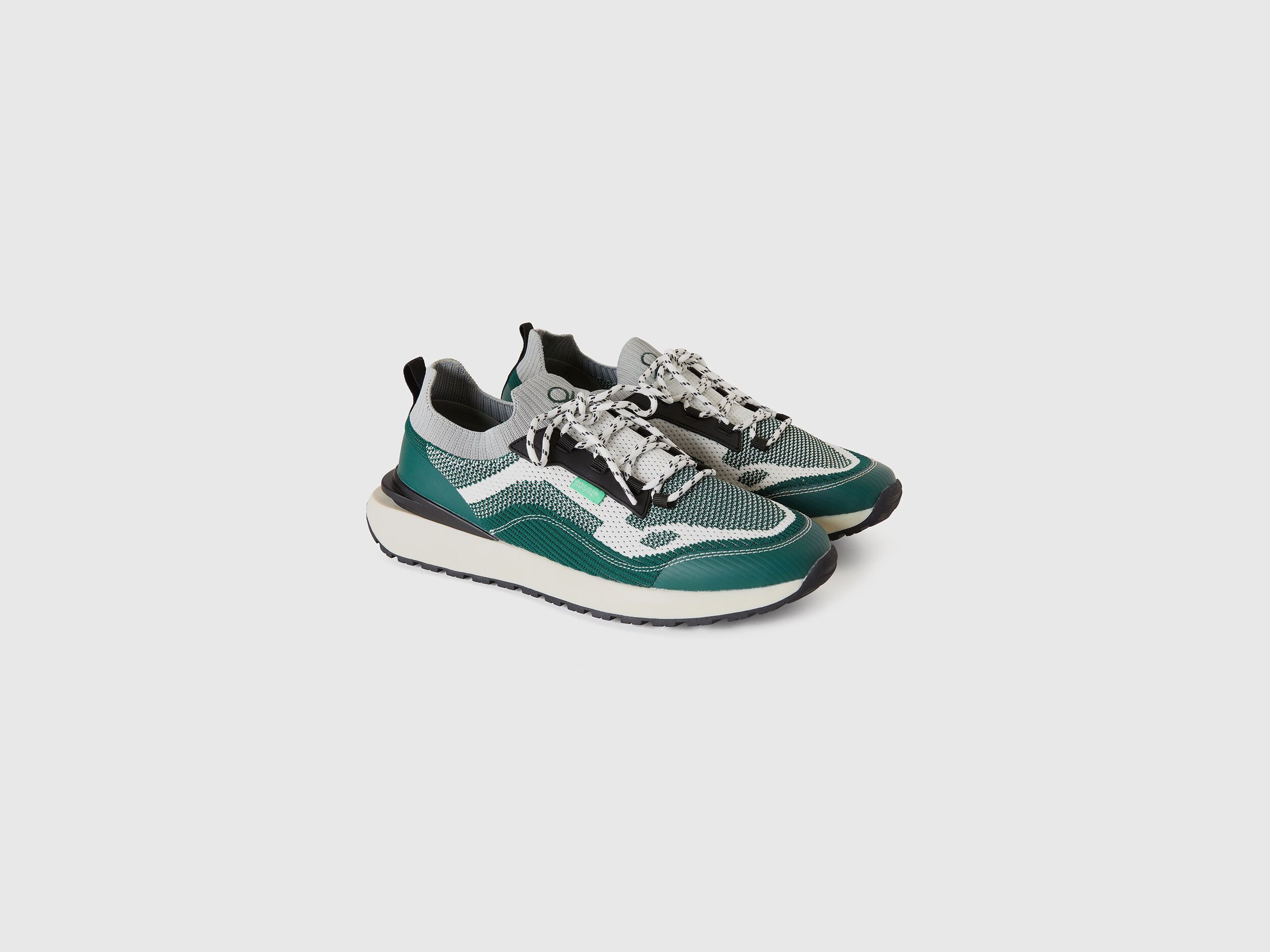 Benetton green shoes discount