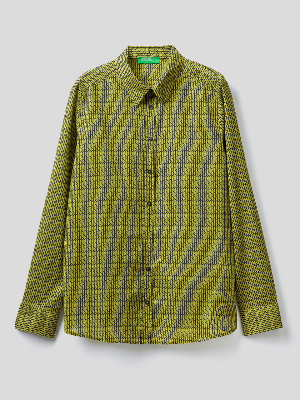 Shirt with allover pattern image number 1