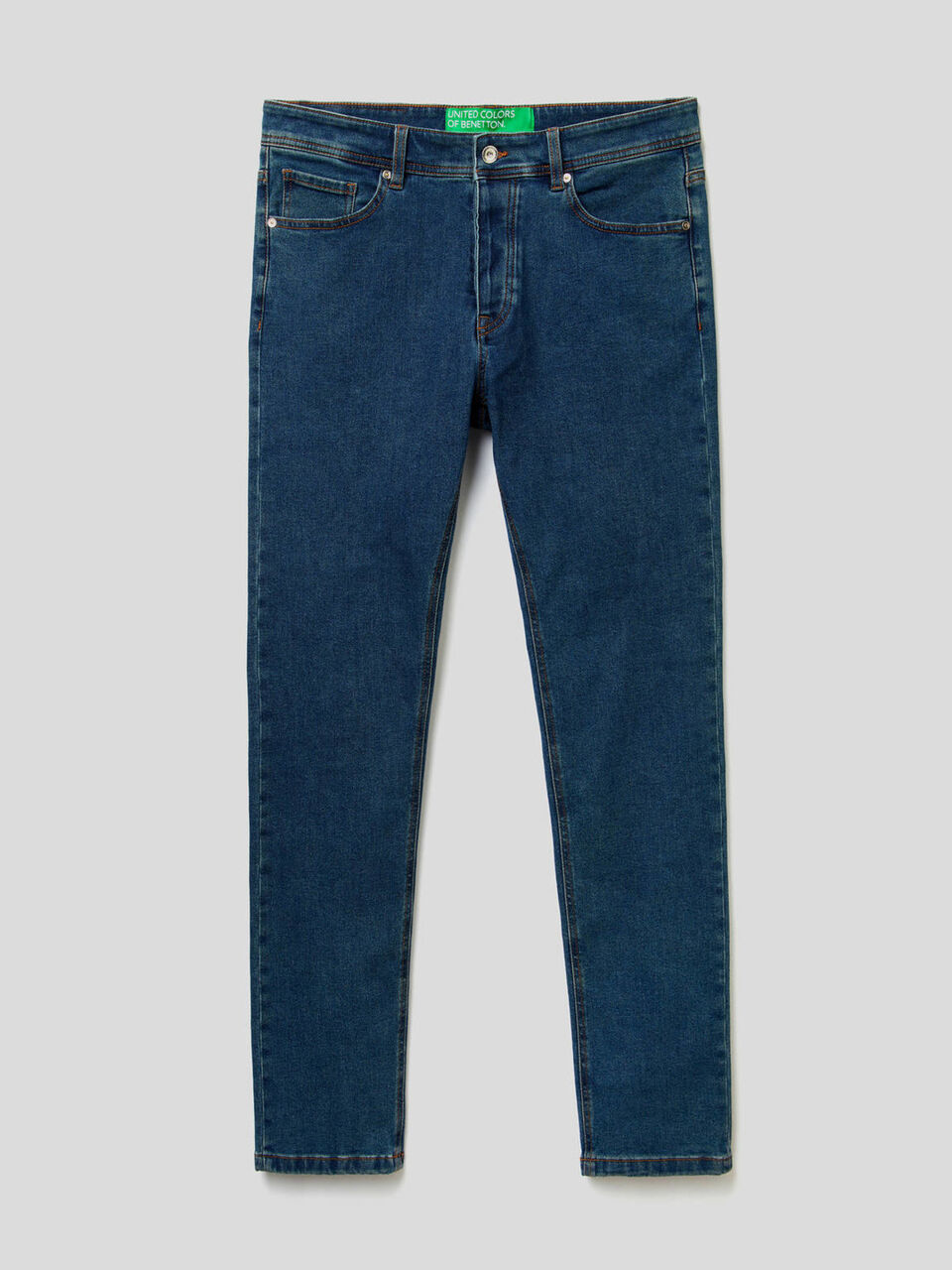 Vaqueros slim fit con cinco bolsillos image number 1
