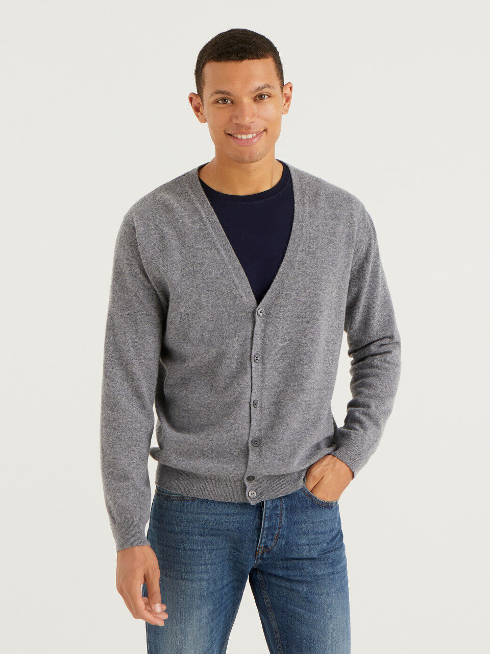 T shirt sales with cardigan male