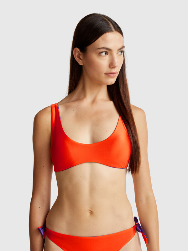 Sujetador de playa reversible Mujer