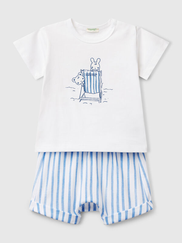 SET T-SHIRT+SHORTS Recién nacidos
