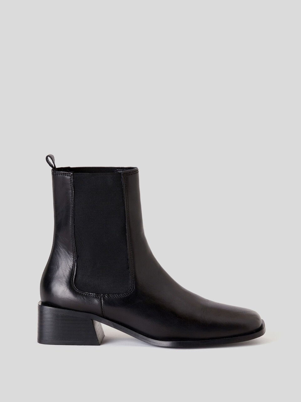 Genuine leather ankle boots