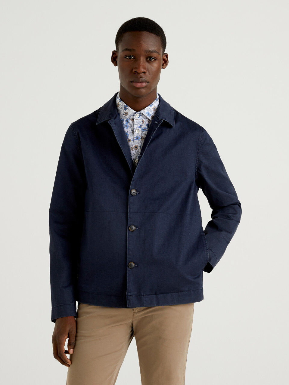 Cazadora store algodon hombre