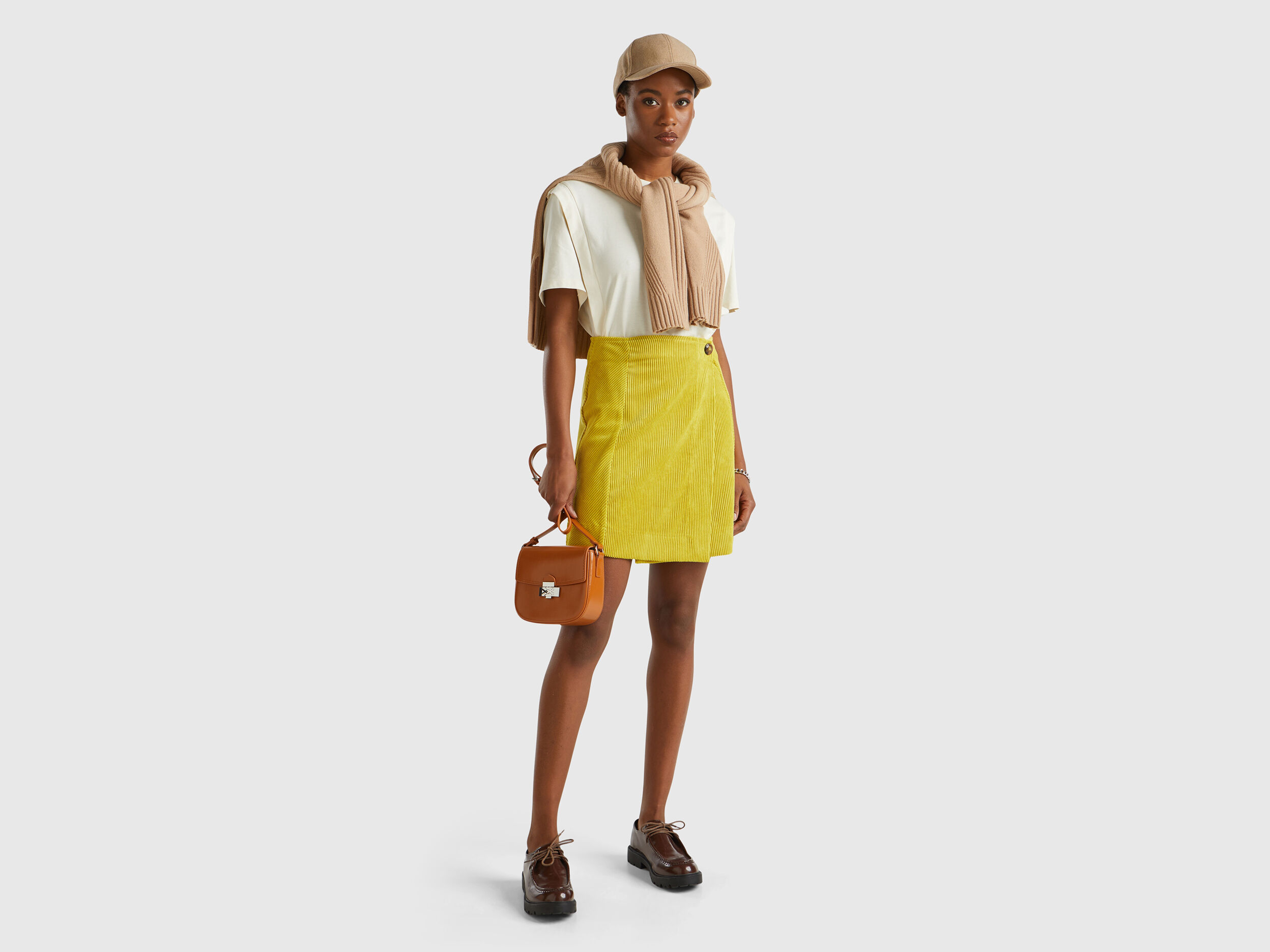 Short Skirts and Mini Skirts Collection 2024 Benetton