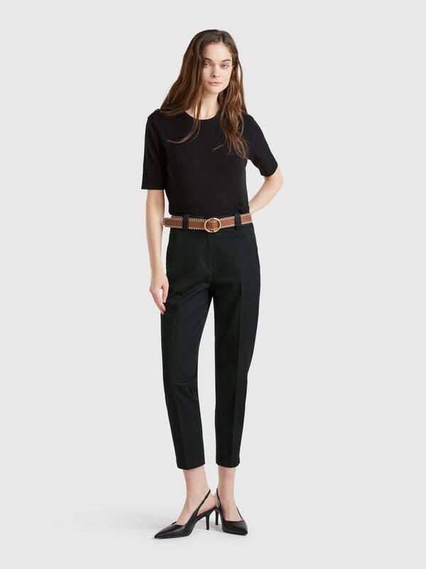 Slim fit trousers Women