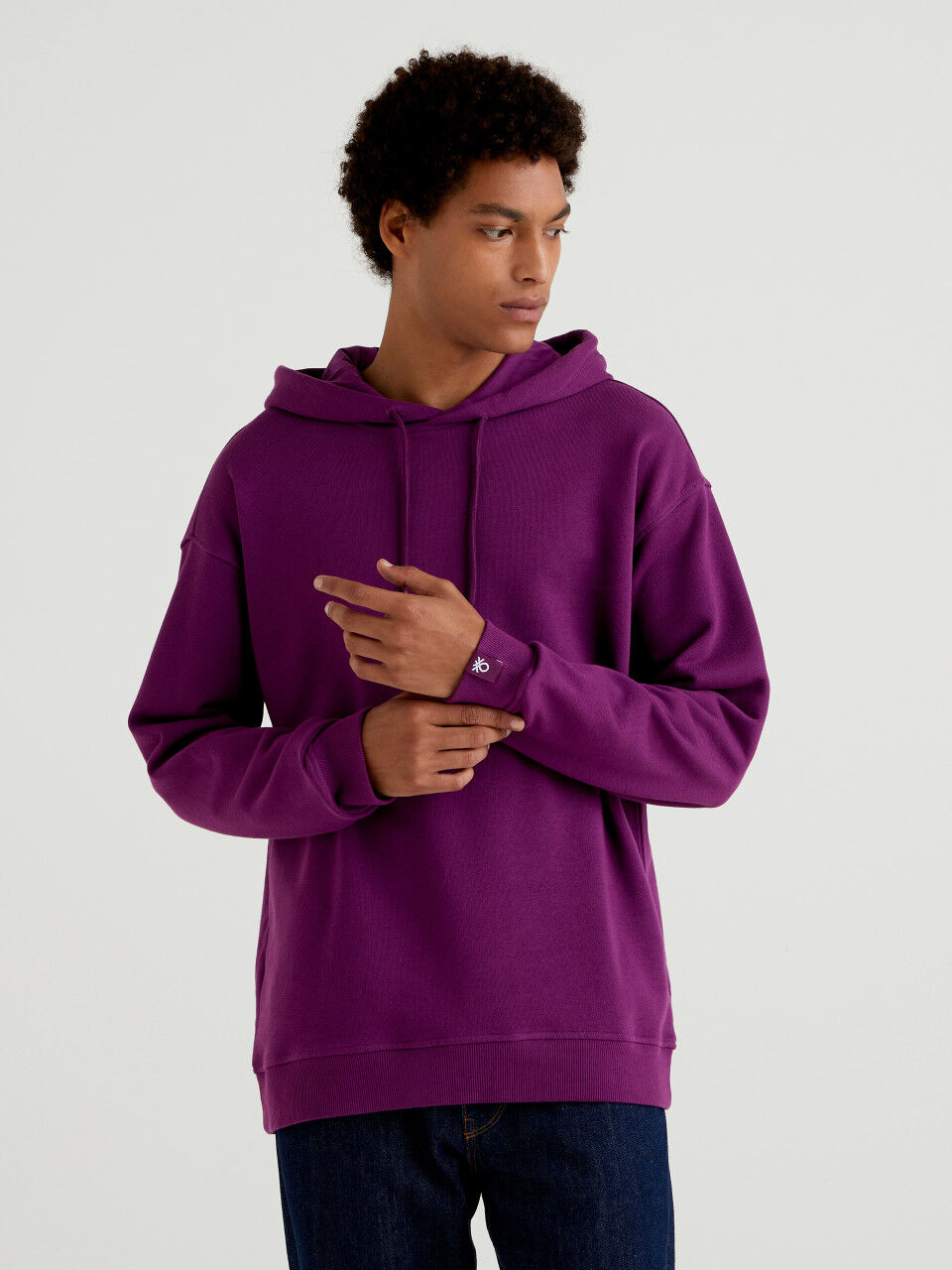 Benetton hoodie 2025 mens