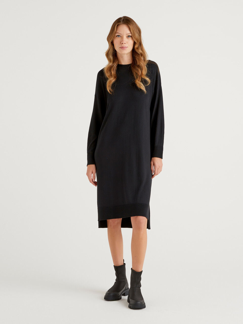 Benetton sweater dress best sale