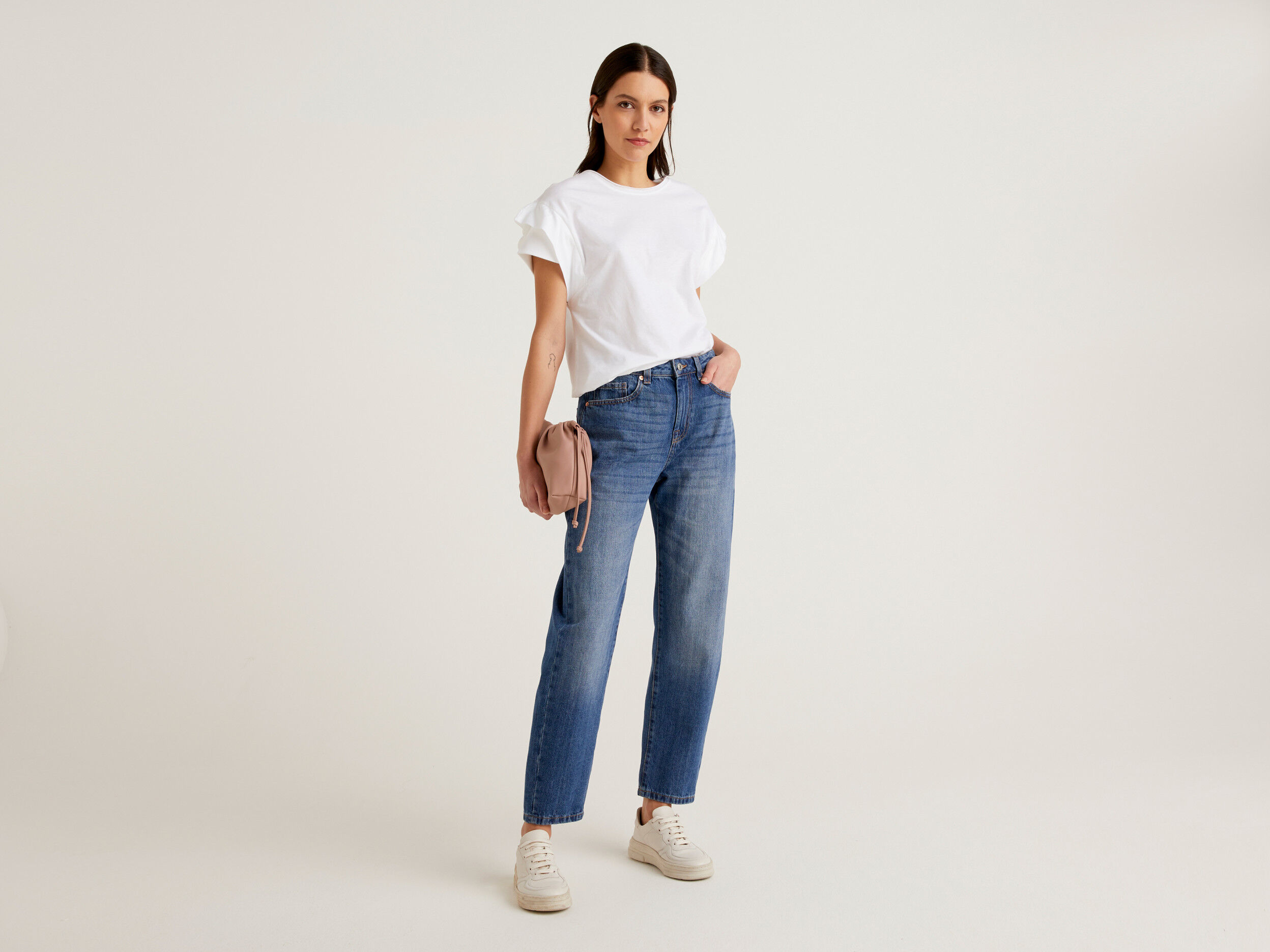 100 cotton boyfriend jeans clearance