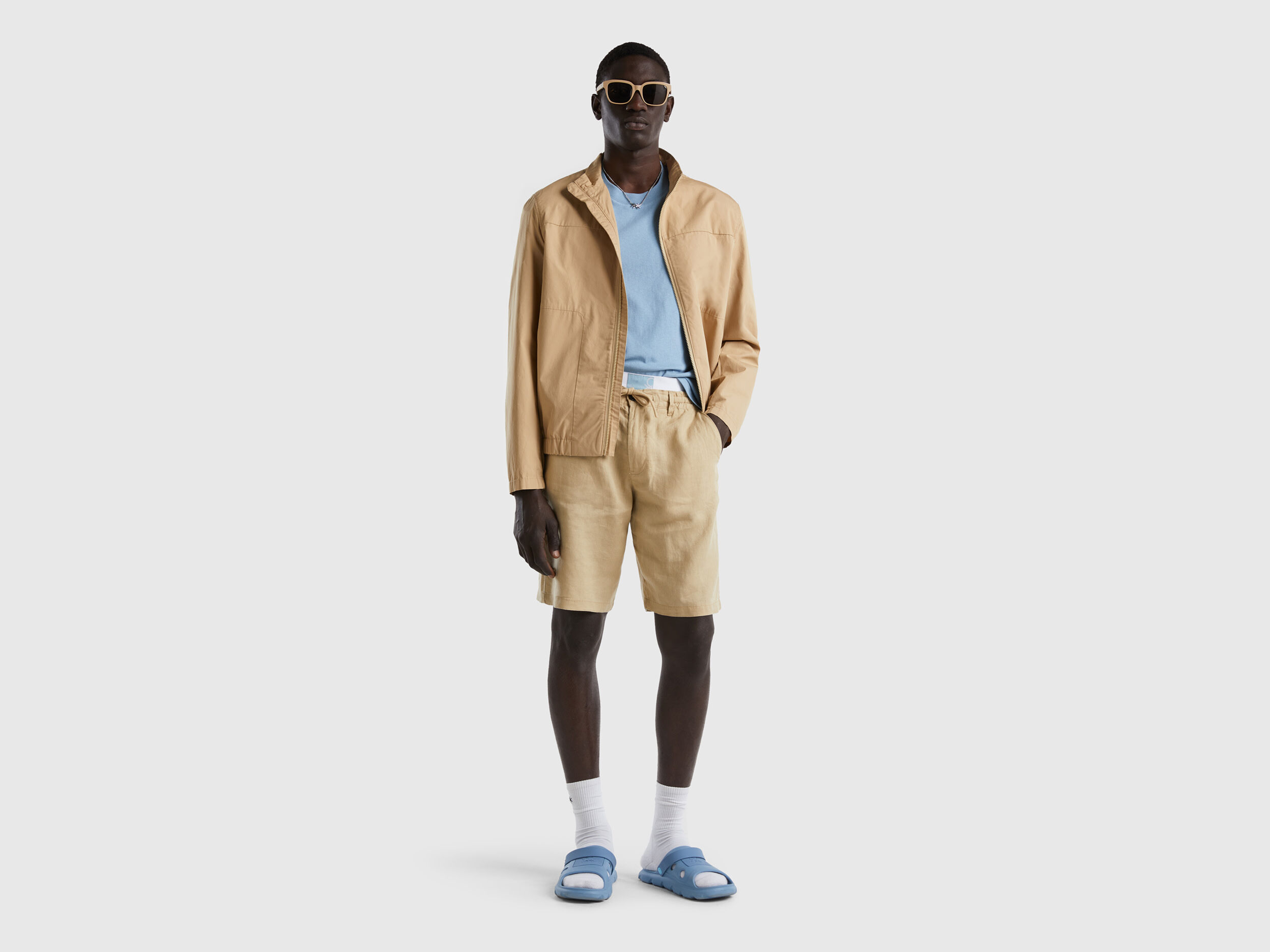 Beige 2025 lightweight jacket