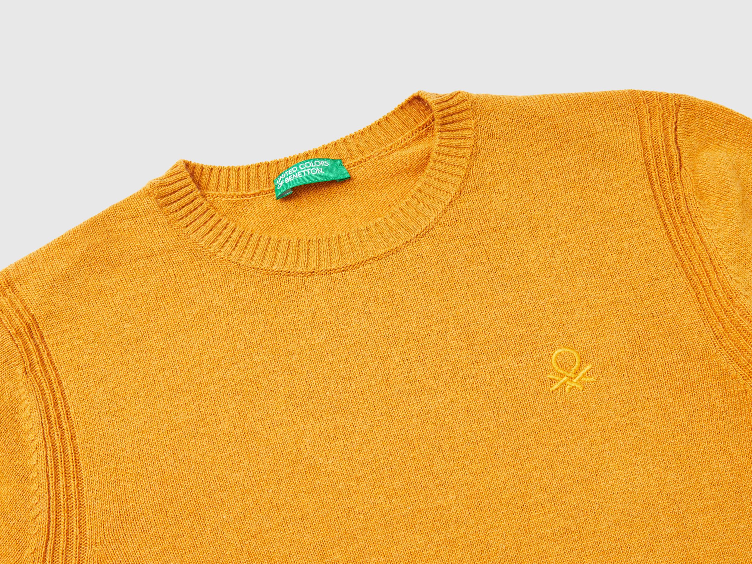 Benetton lambswool pullover online