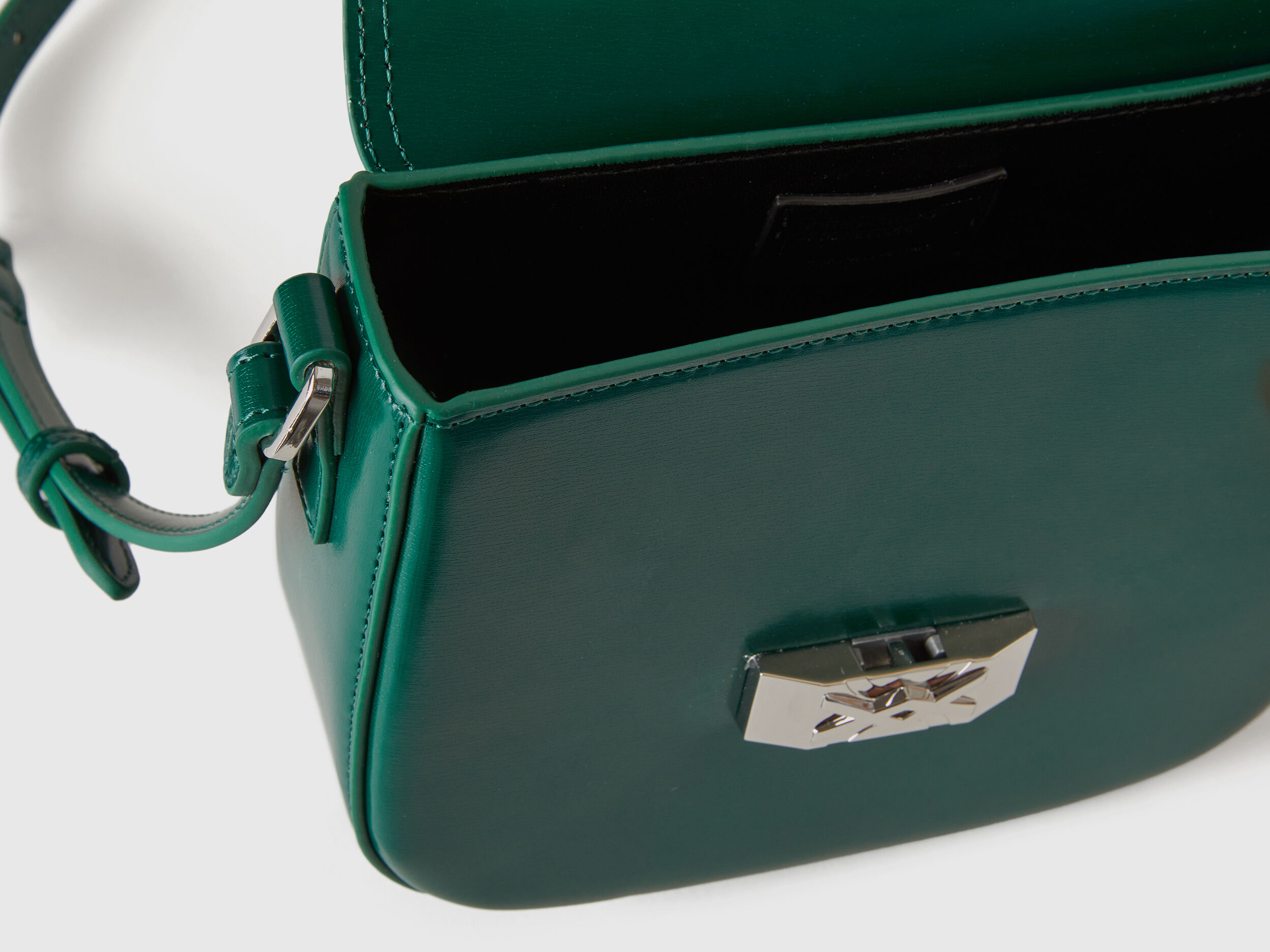 BERLUTI Green Patina Leather ShoulderBag