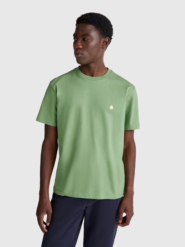 Camiseta básica de algodón Hombre