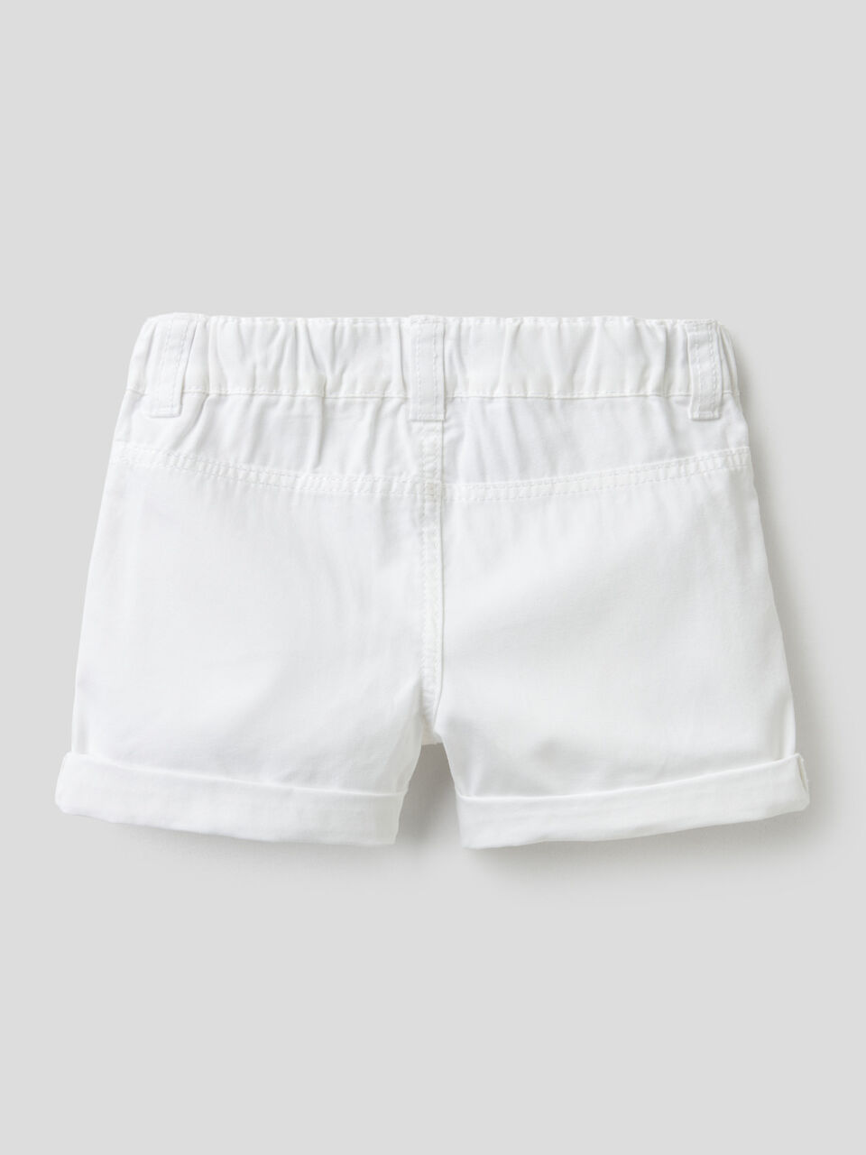 Bermudas de lona de 100 % algodón Niño image number 2