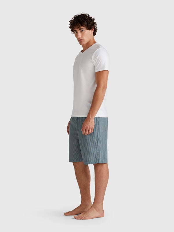 Bermudas de rayas Hombre