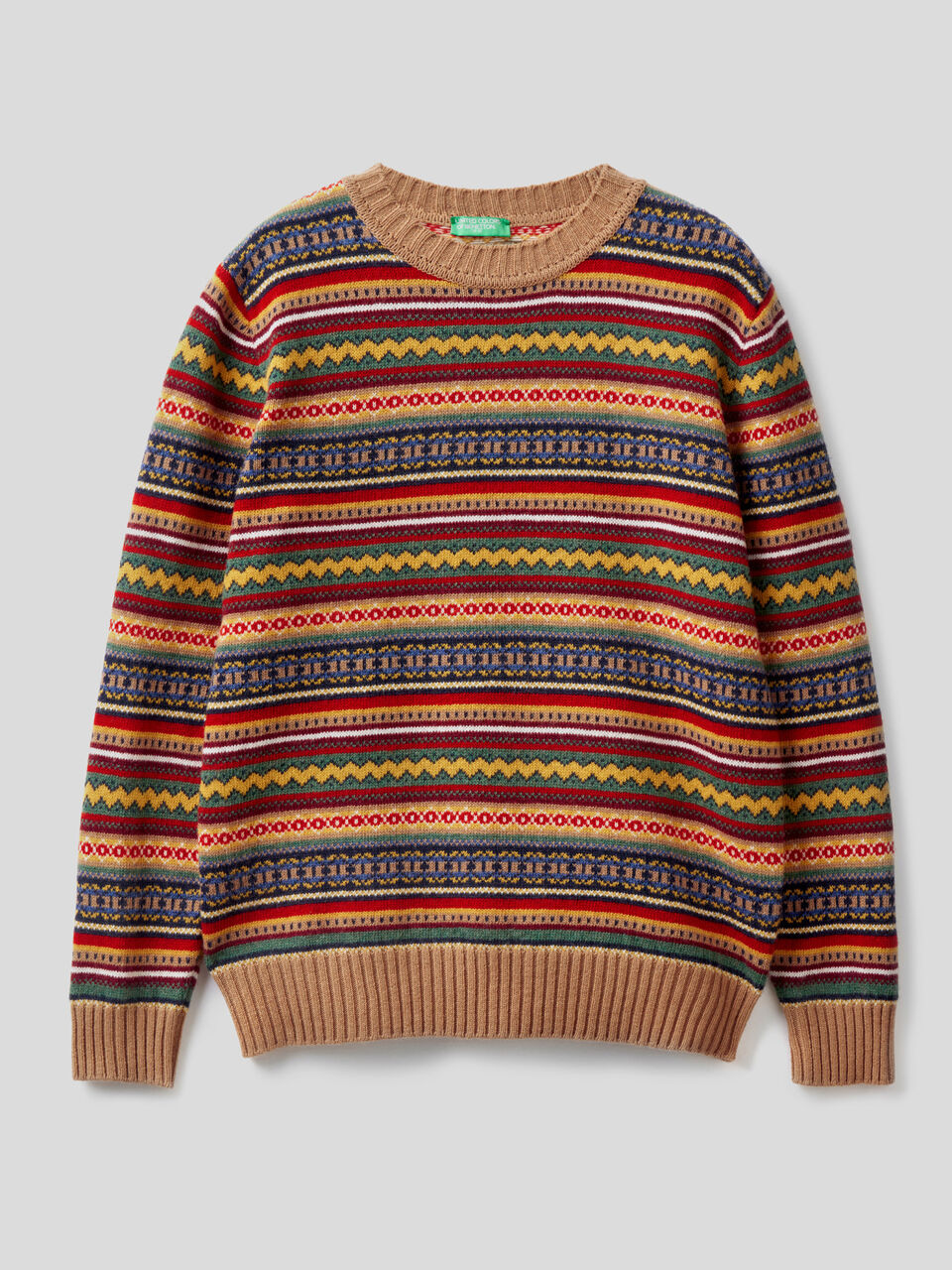 Battery Check Sweater - Multi-color