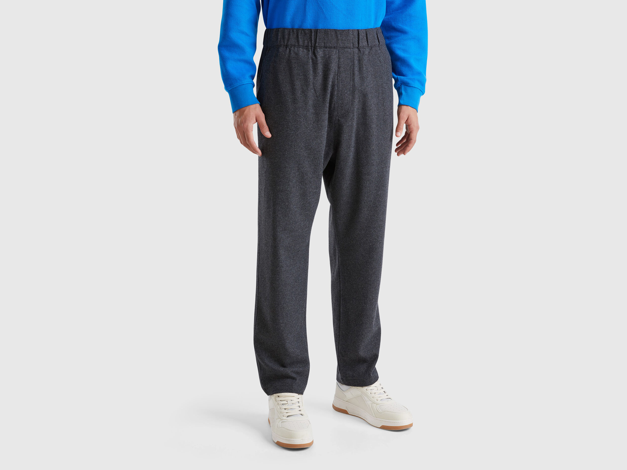 Flannel joggers mens online