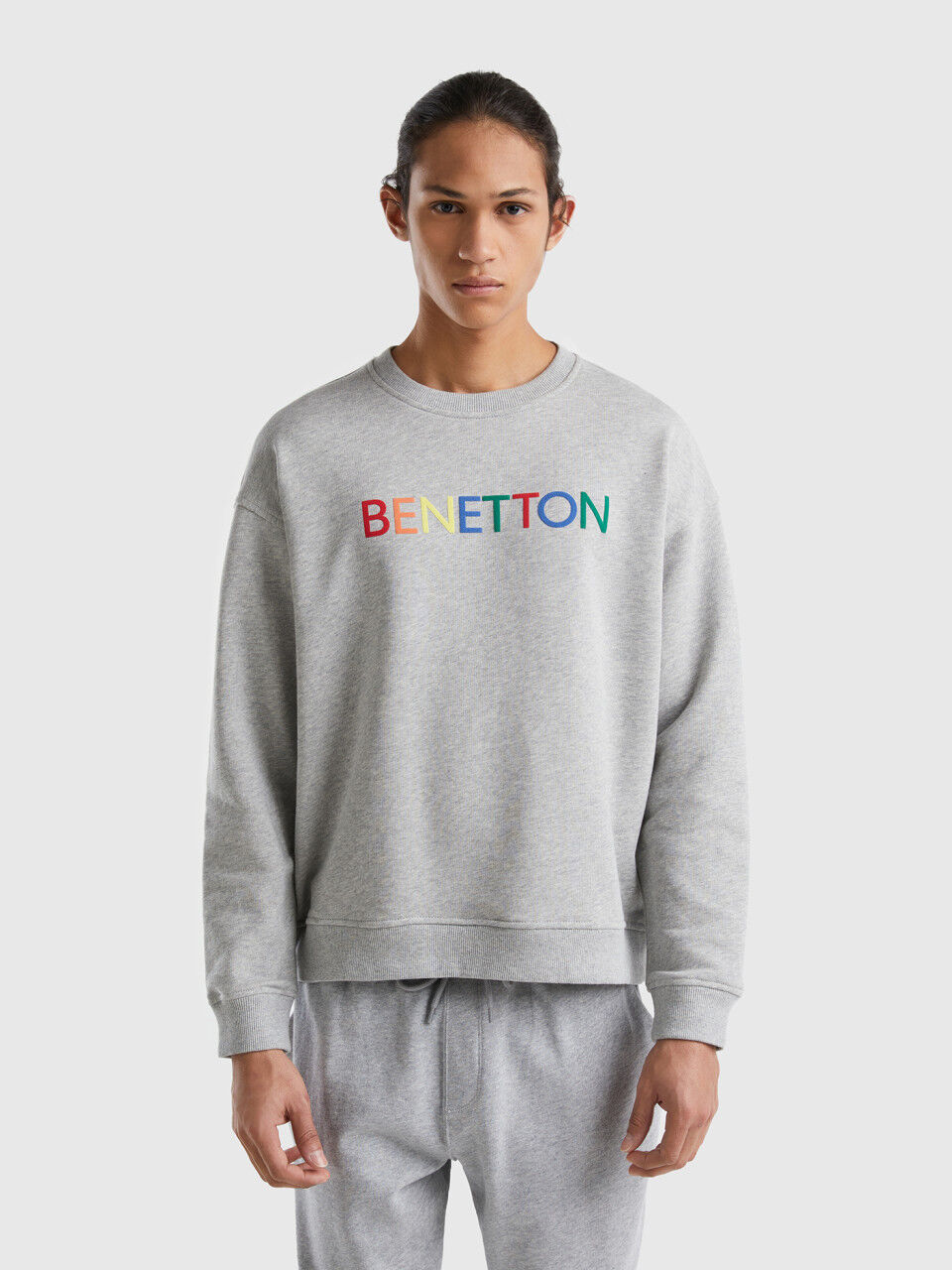 Benetton sweatshirt mens hotsell