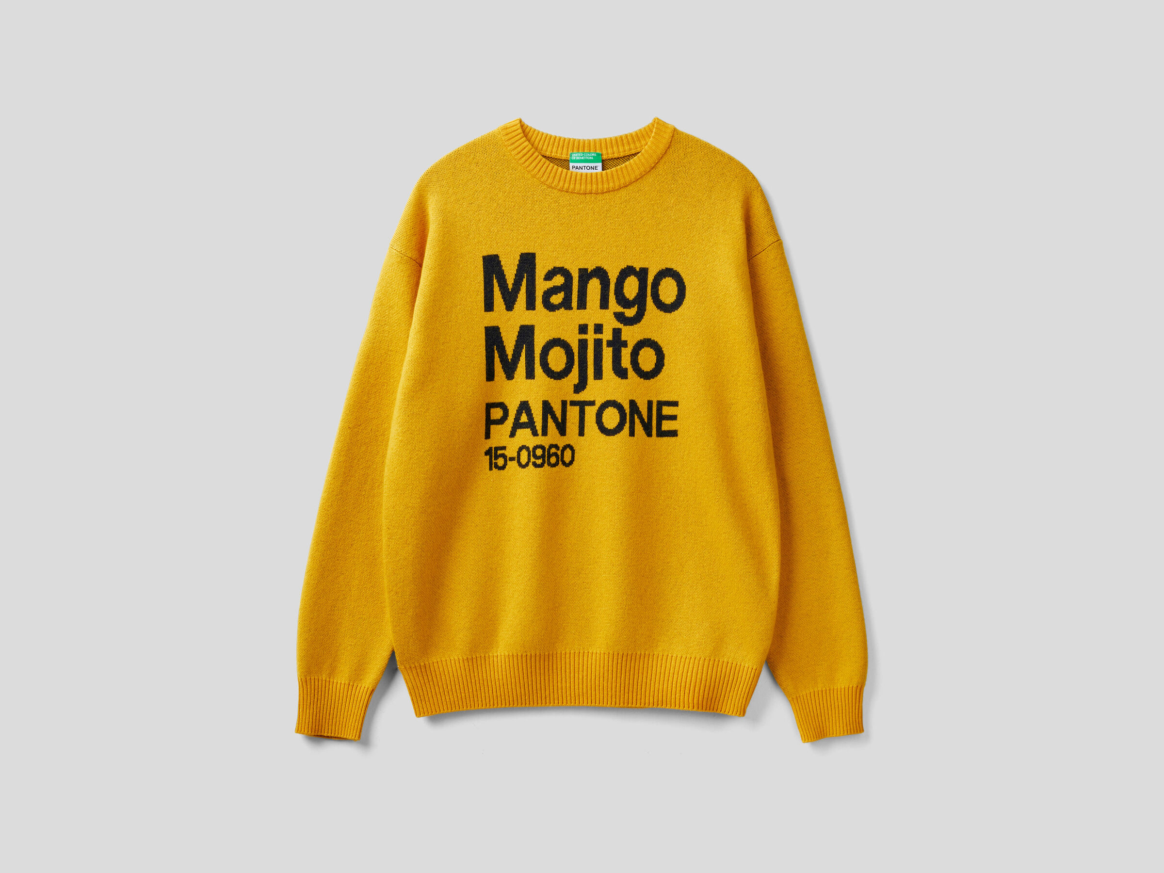 BenettonxPantone™ inlaid sweater image number 5