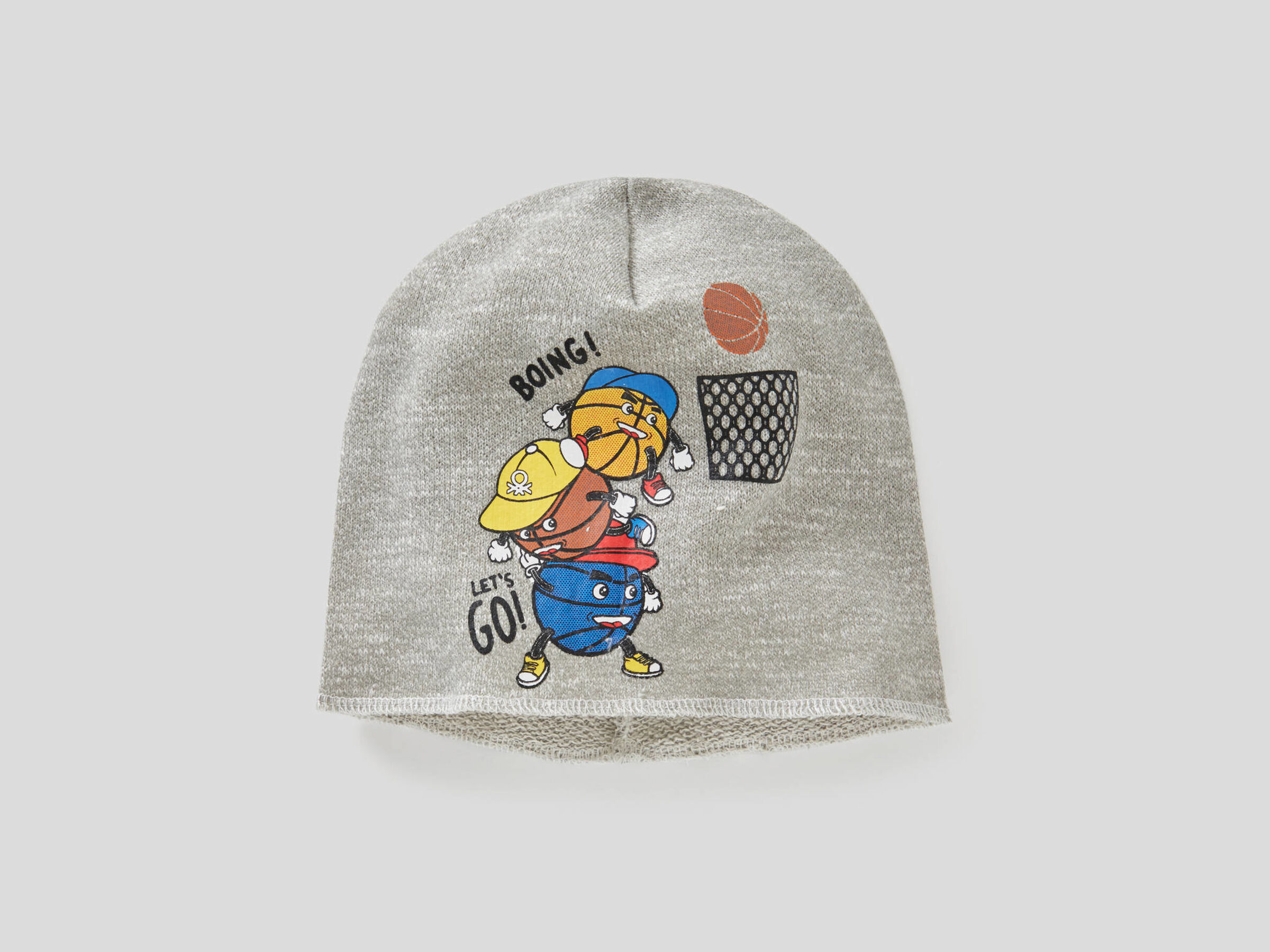 Cap in sweat fabric with print image number null