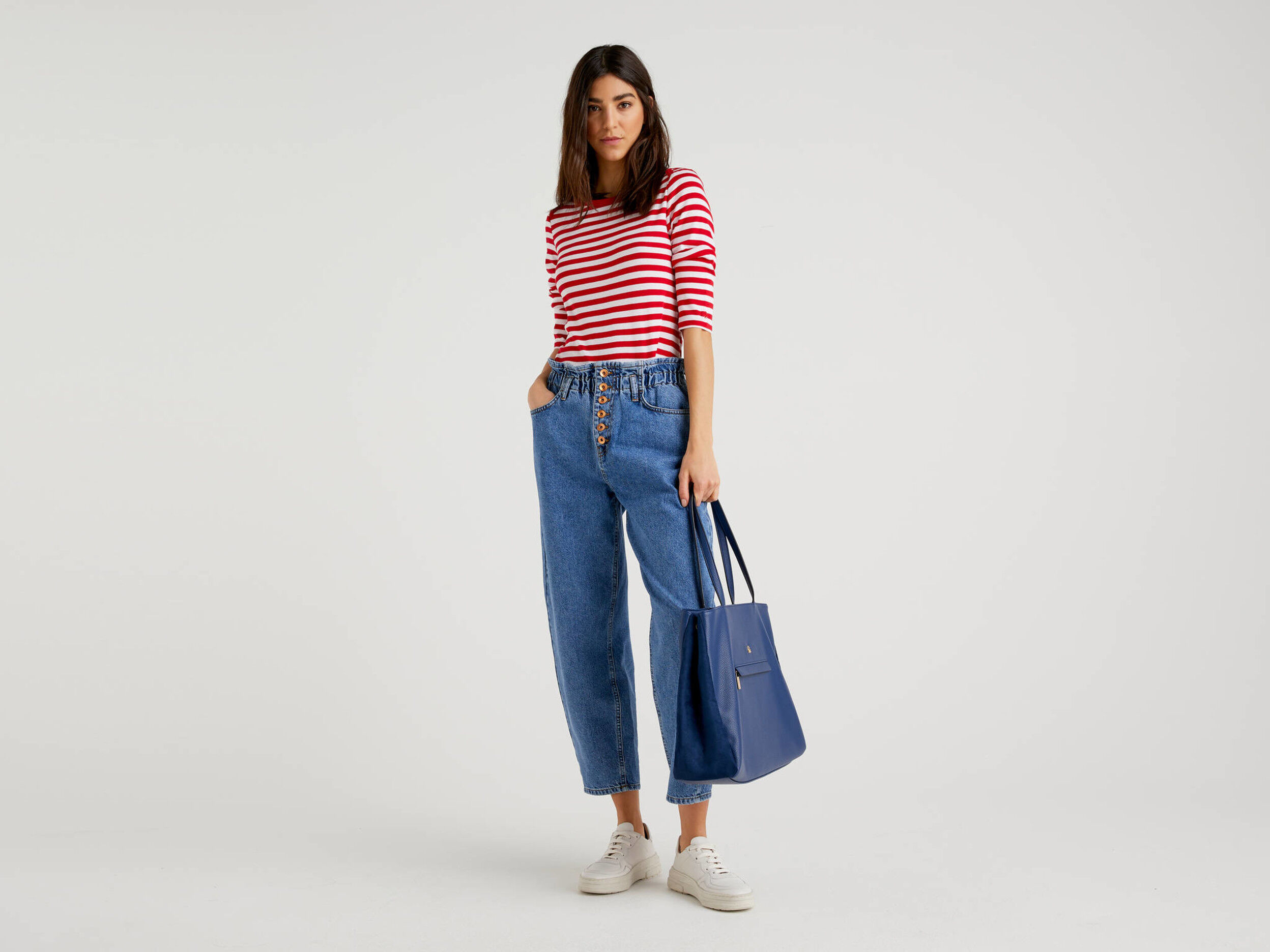Paper bag denim hot sale