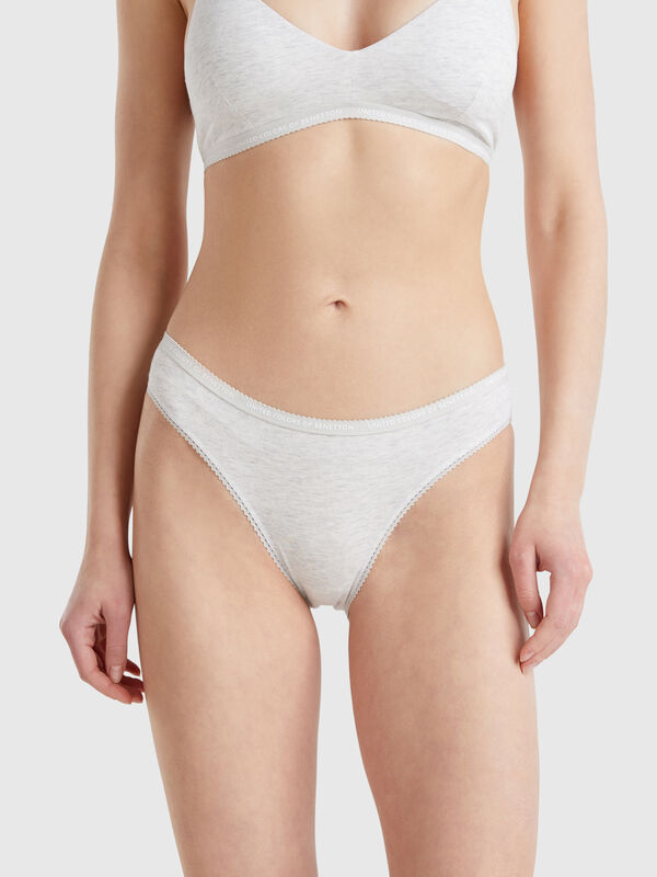 Underwear in stretch organic cotton Women