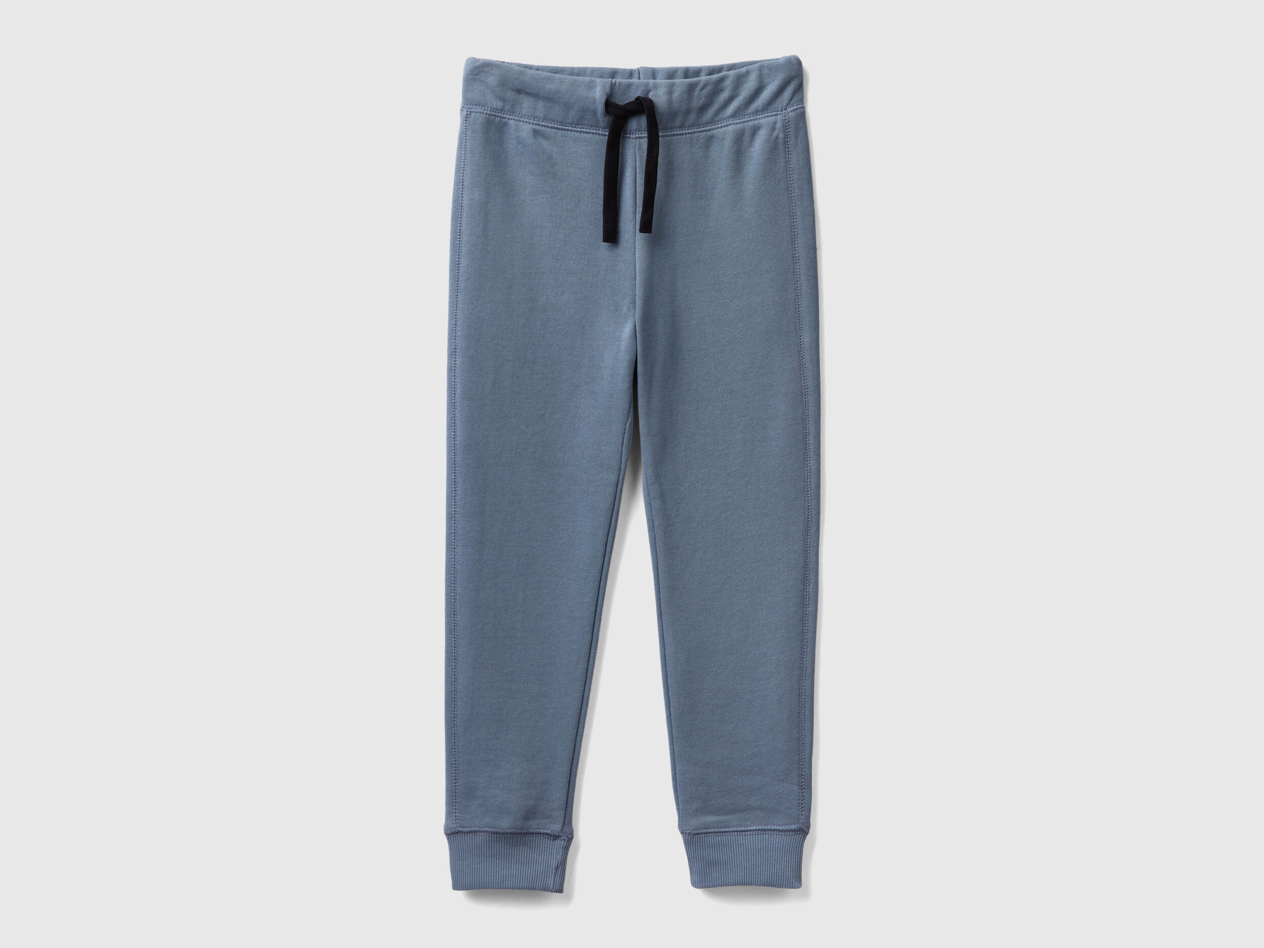 100 cotton sweatpants Air Force Blue Benetton