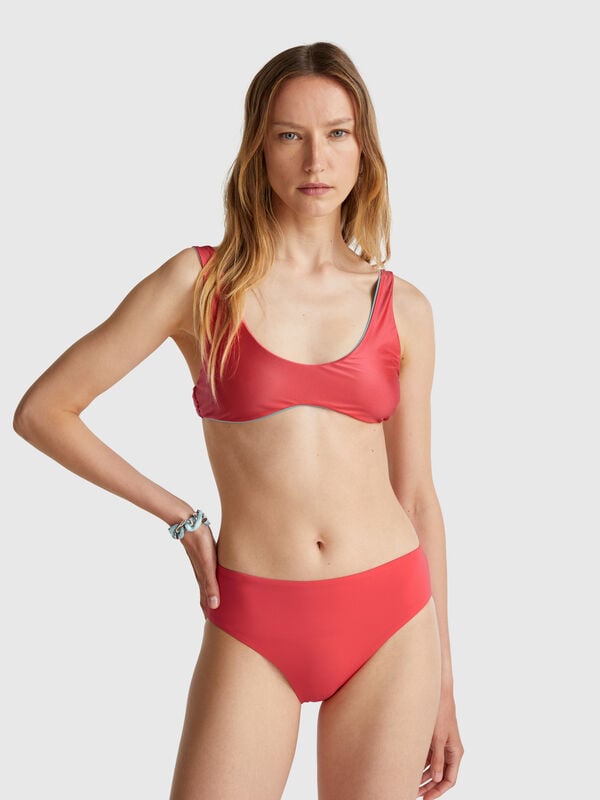 Sujetador de playa reversible Mujer