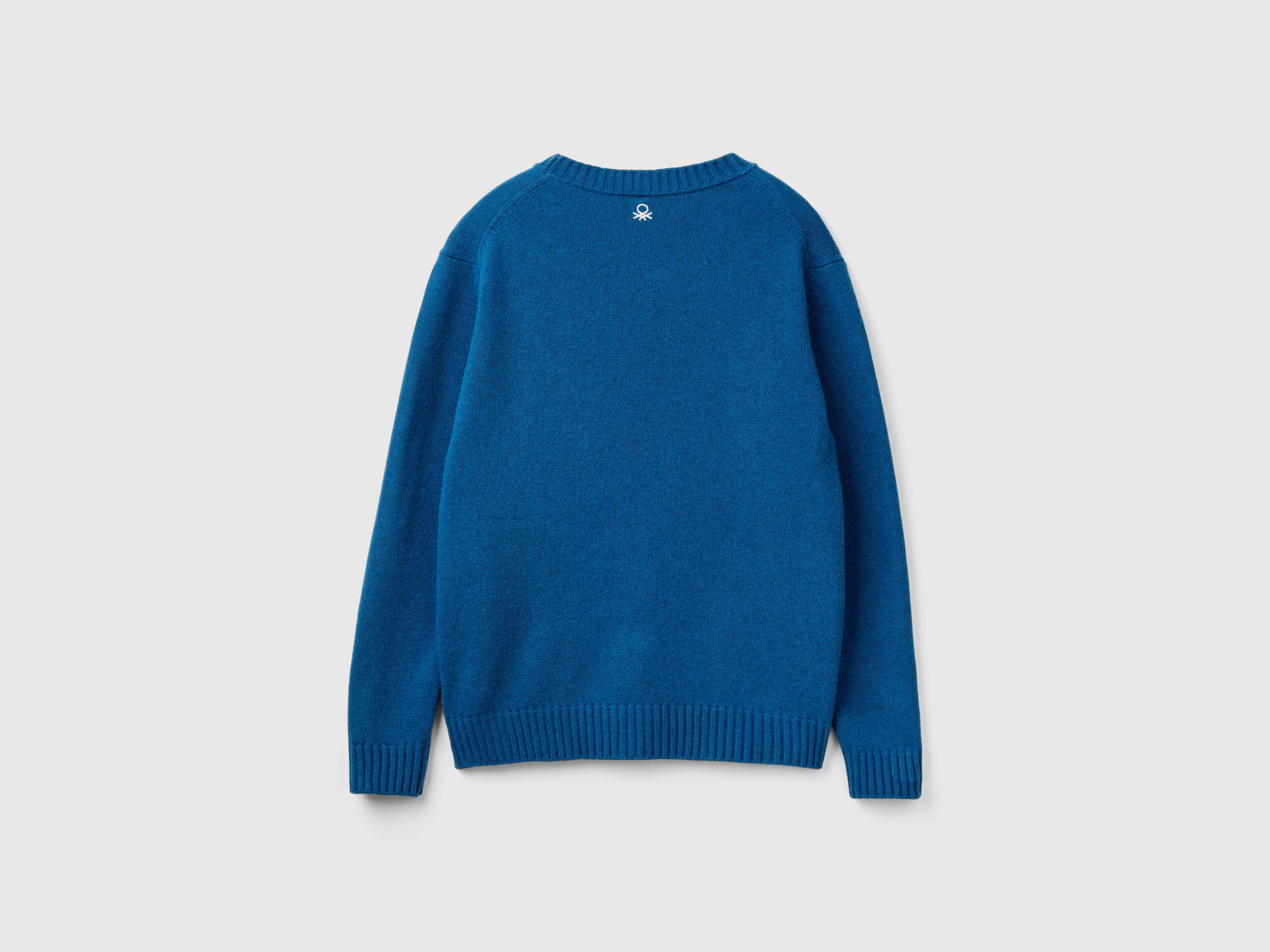 最低価格の Sweater Benetton | Teal - graphic ski with ジャケット・アウター