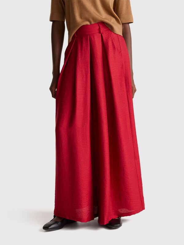 Viscose blend culottes Women