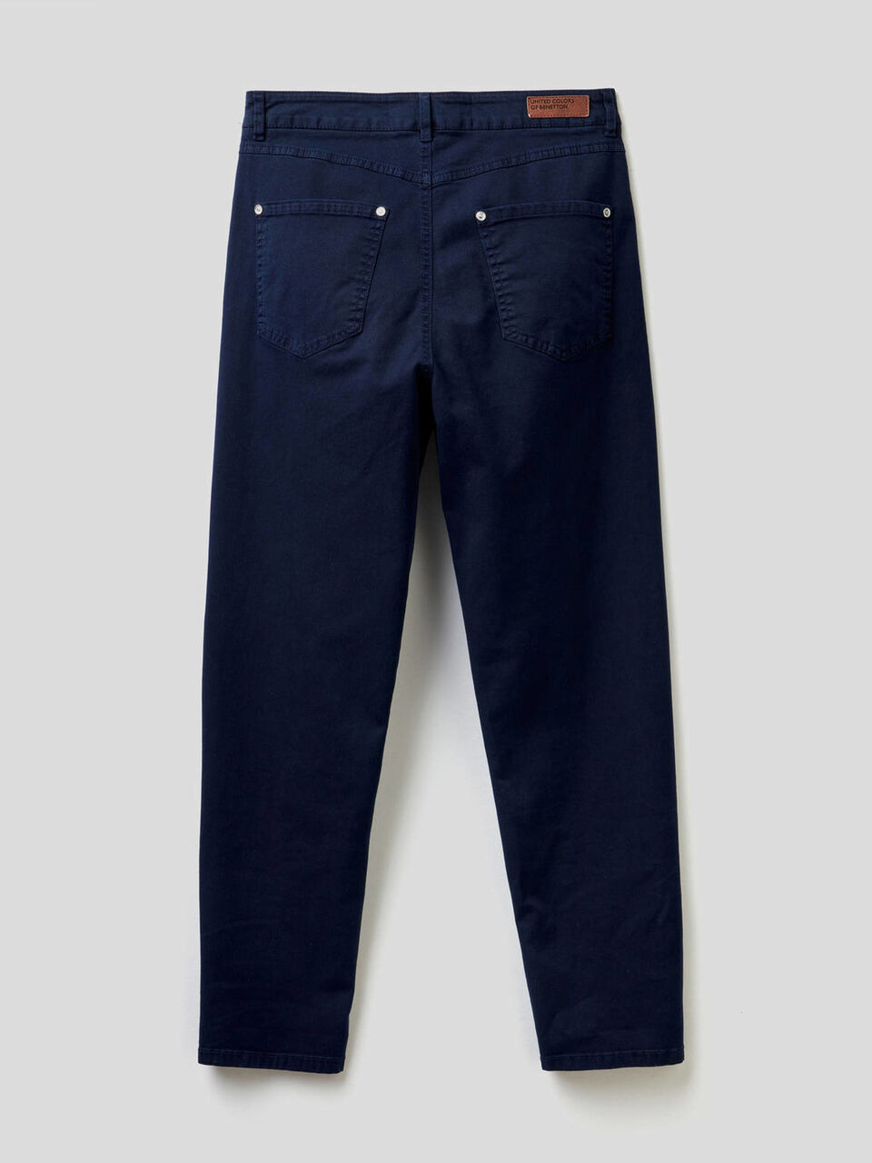 Boyfriend trousers in stretch cotton image number null
