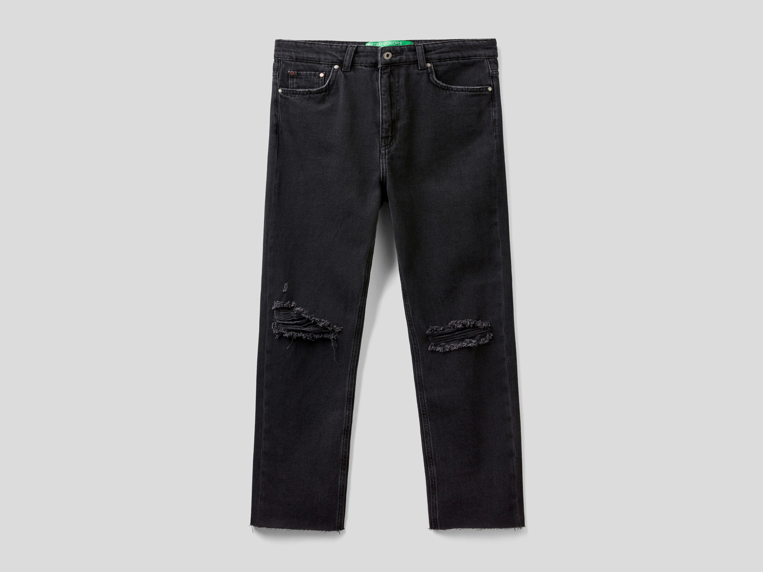 Vaqueros mom hotsell fit rotos