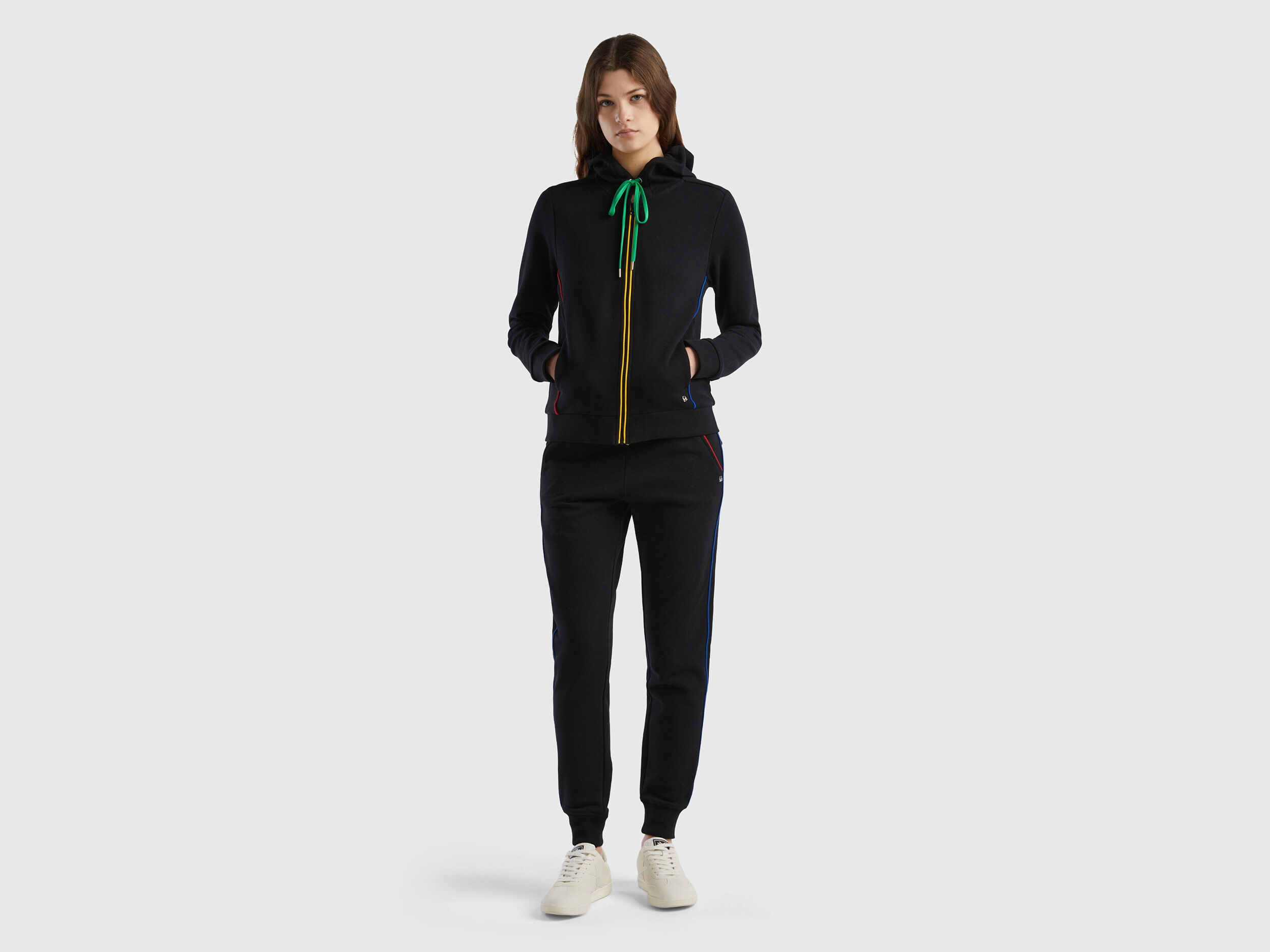 SUPER HIGH GAUGE SWEAT HALF ZIP P/O #INK BLACK [A24AP03CU