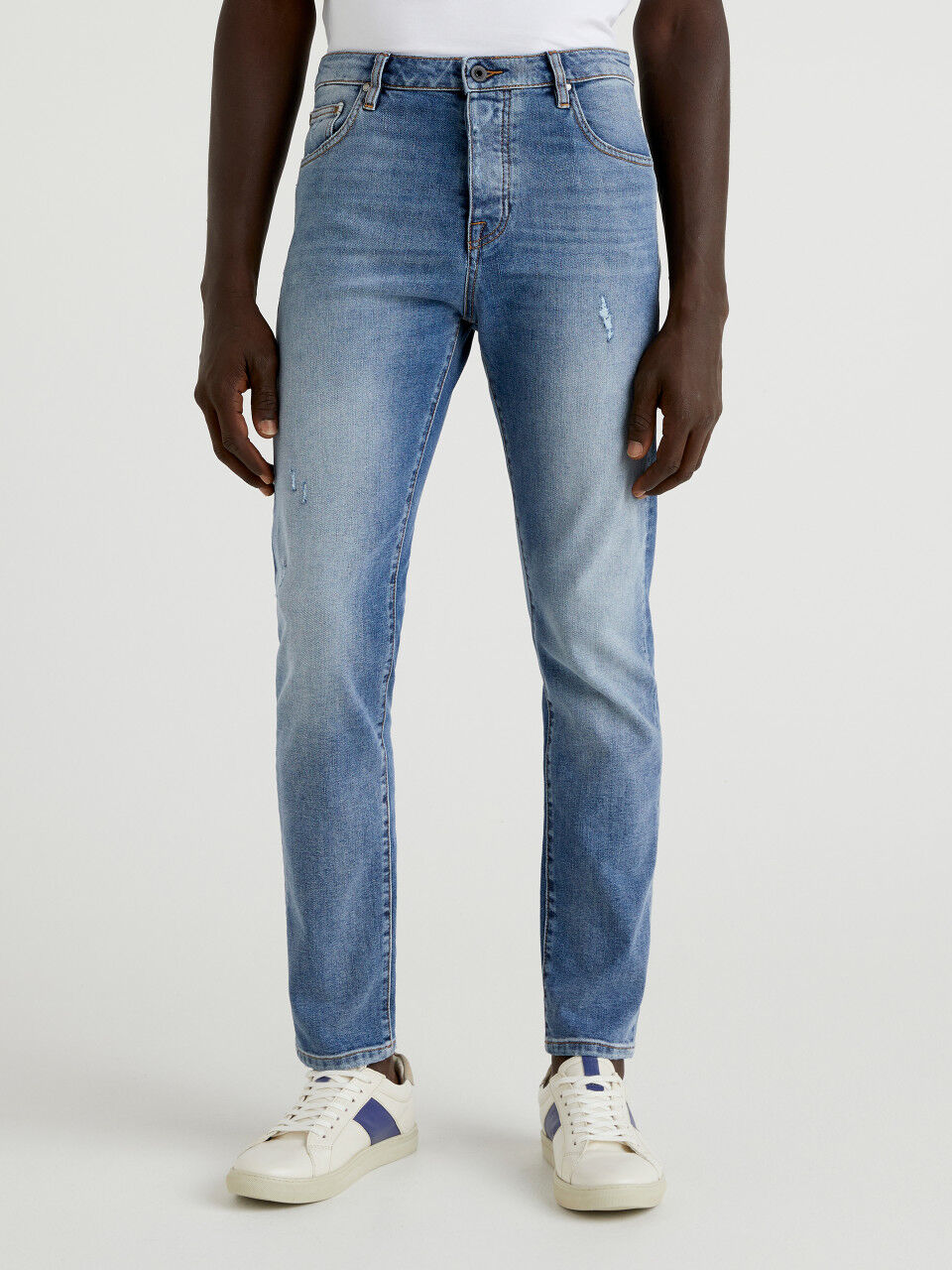 MEN FASHION Jeans Strech Benetton Jeggings & Skinny & Slim Blue 40                  EU discount 71% 