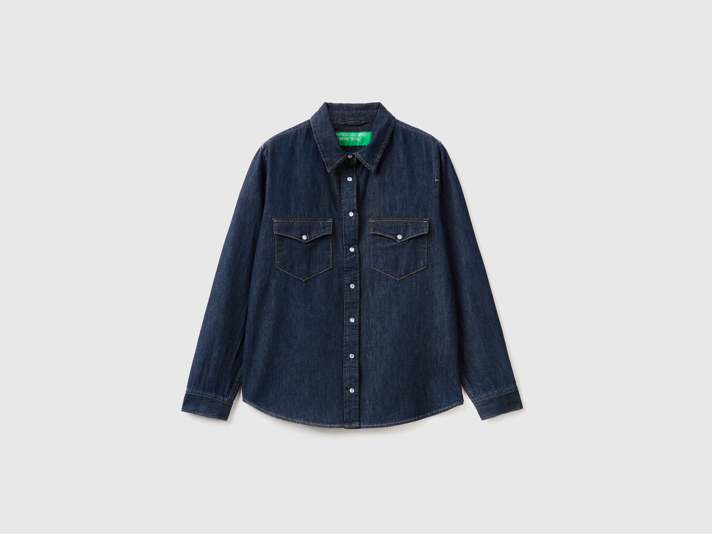 United colors of benetton denim shirts hot sale